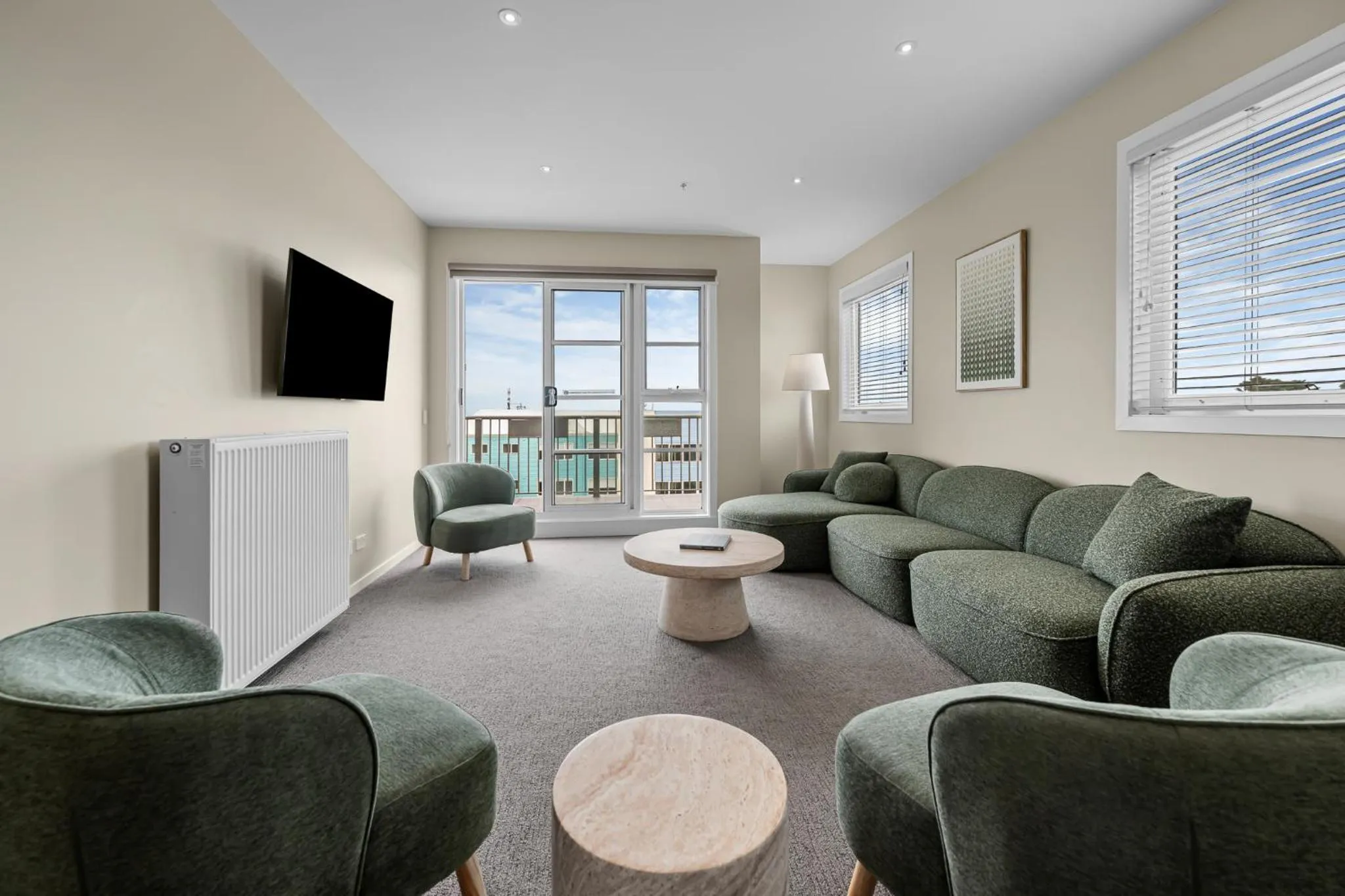 Living room in Deep Blue Hotel & Hot Springs