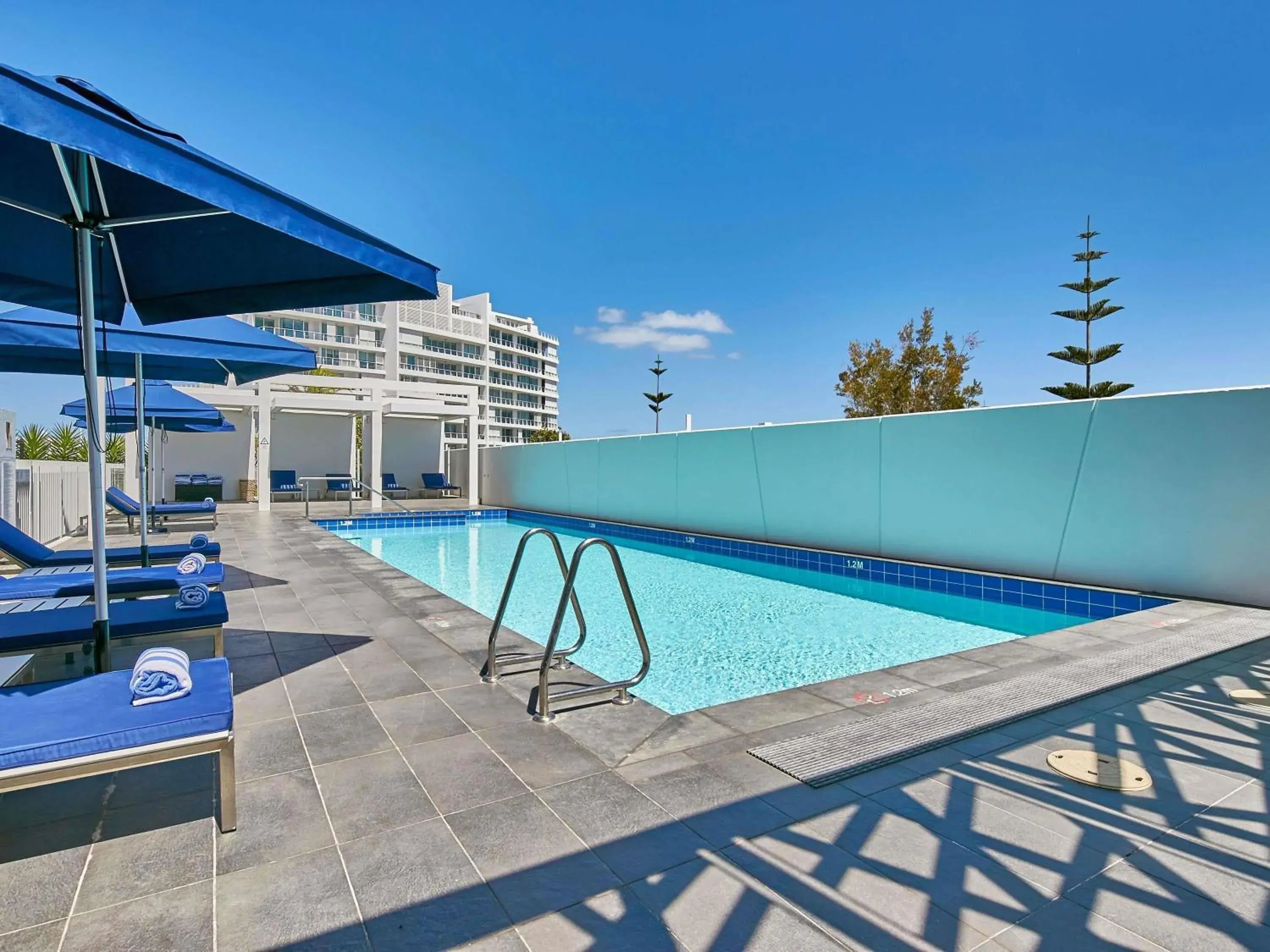 Pool view in The Sebel Mandurah Pool view in The Sebel Mandurah