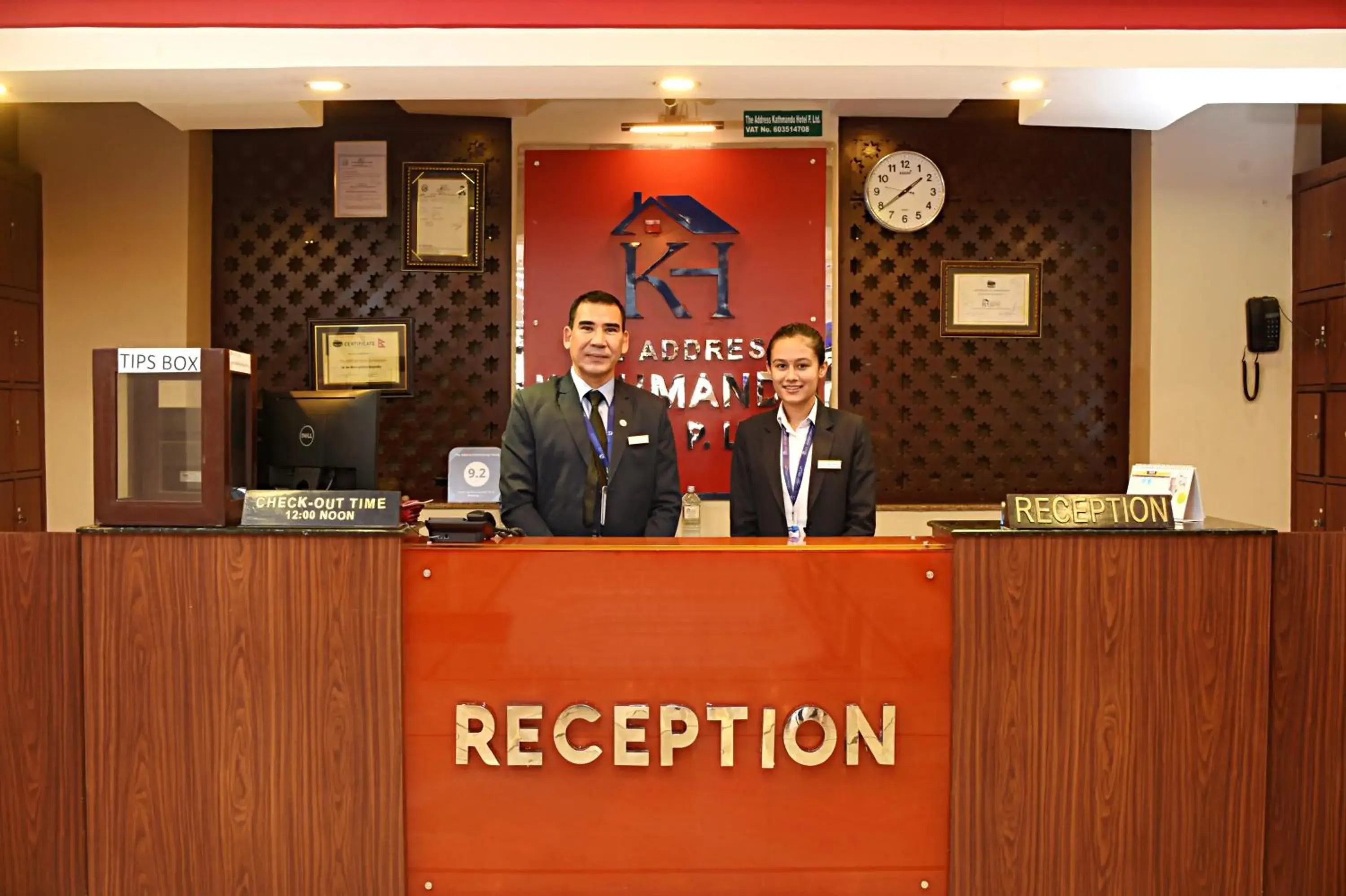 Lobby or reception in The Address Kathmandu Hotel Lobby or reception in The Address Kathmandu Hotel