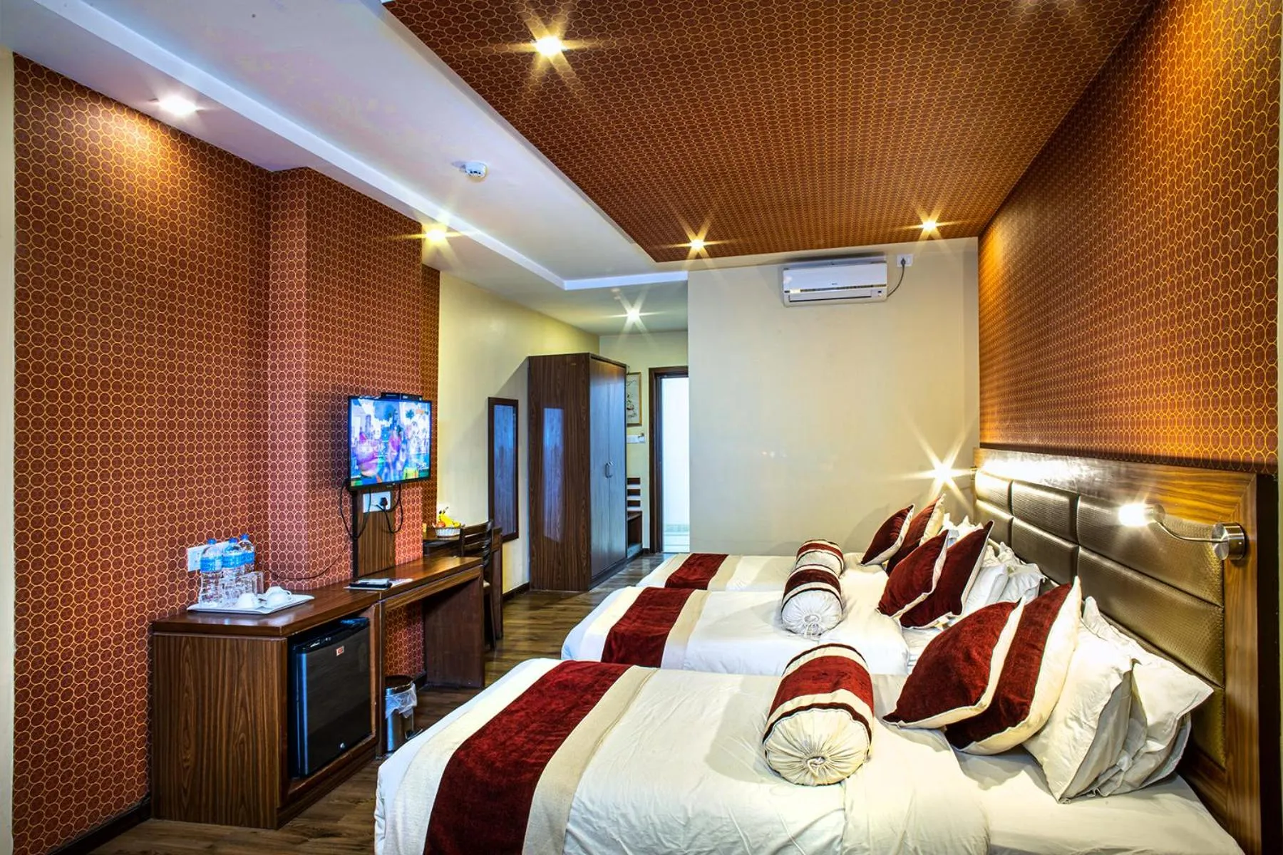 Bedroom, Bed in The Address Kathmandu Hotel