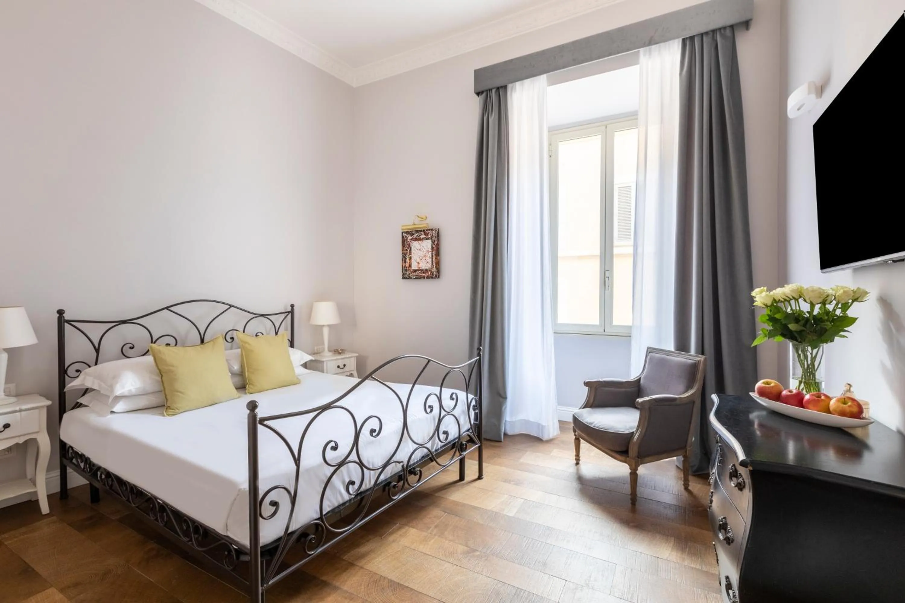 Bedroom, Bed in Spagna Art & Suites - CA Domus Collection