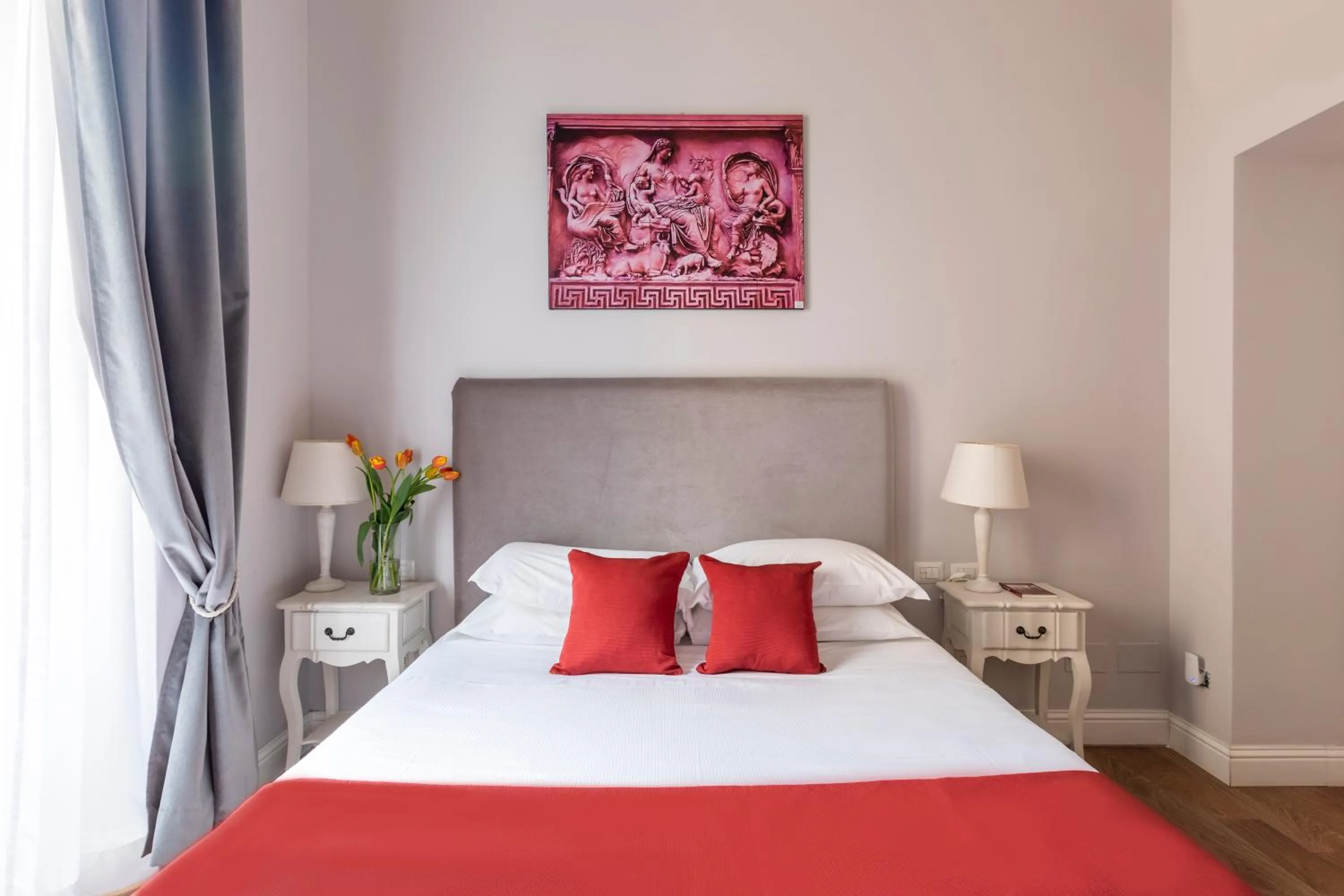 Bedroom, Bed in Spagna Art & Suites - CA Domus Collection