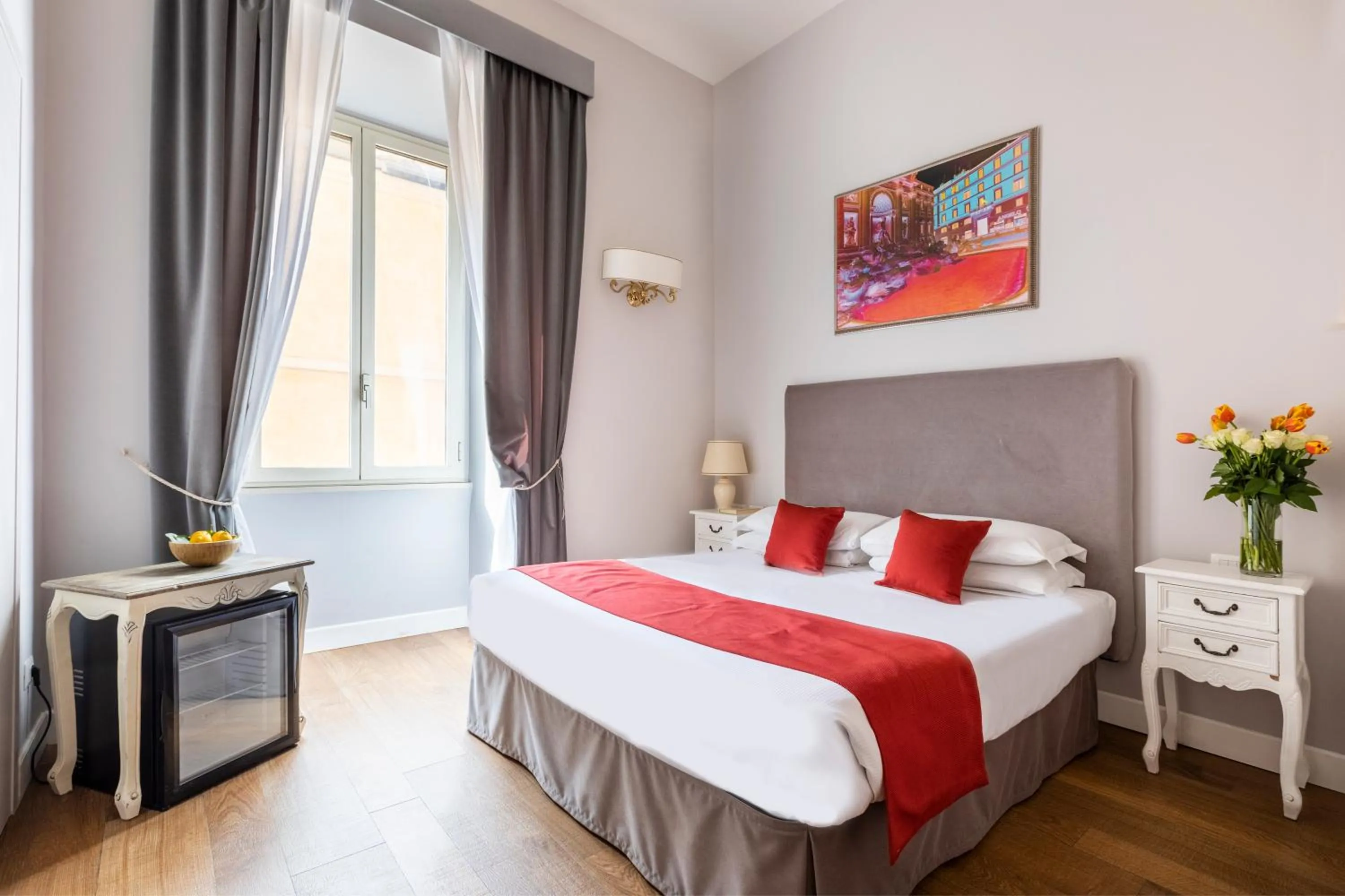 Bedroom, Bed in Spagna Art & Suites - CA Domus Collection