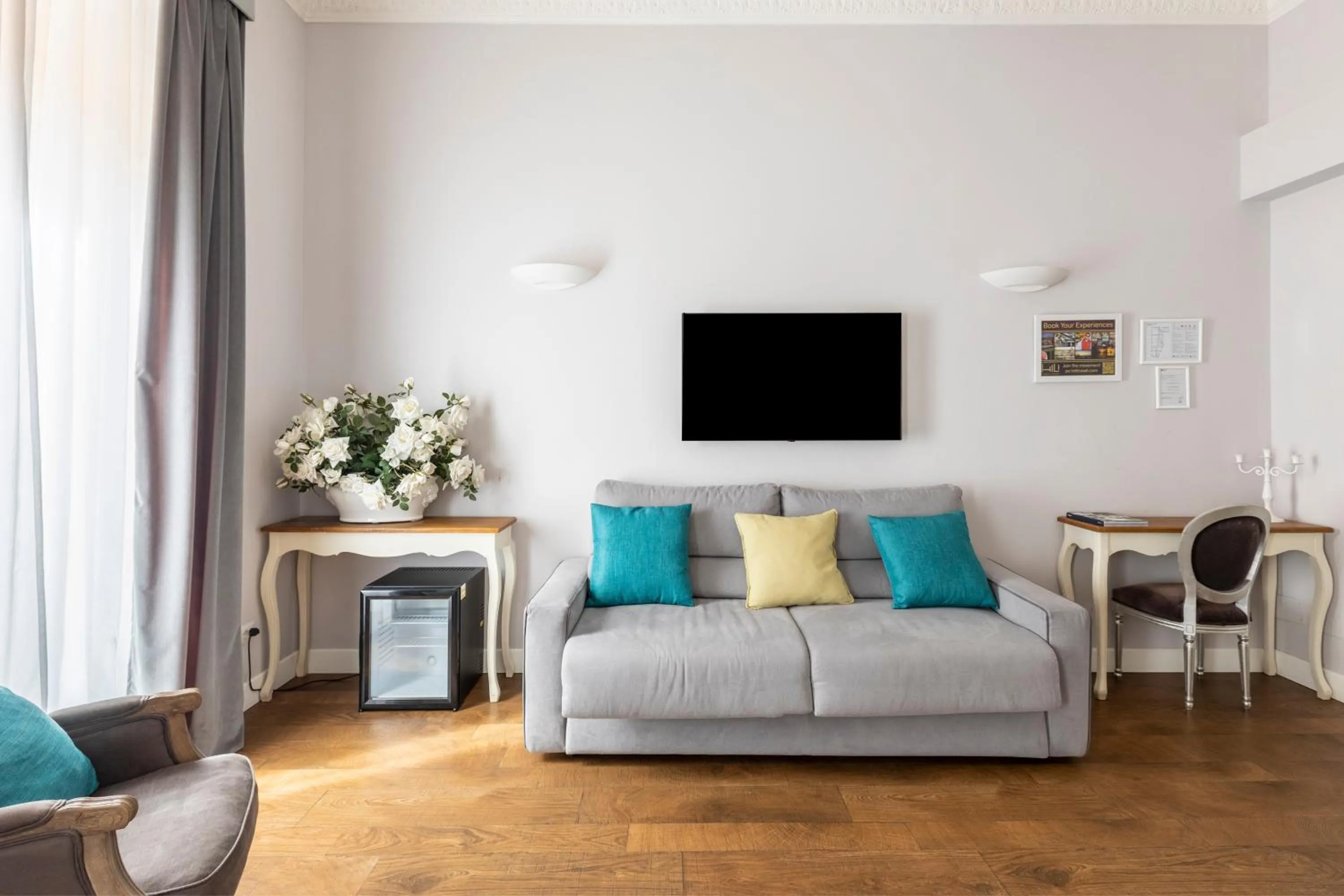 Living room in Spagna Art & Suites - CA Domus Collection