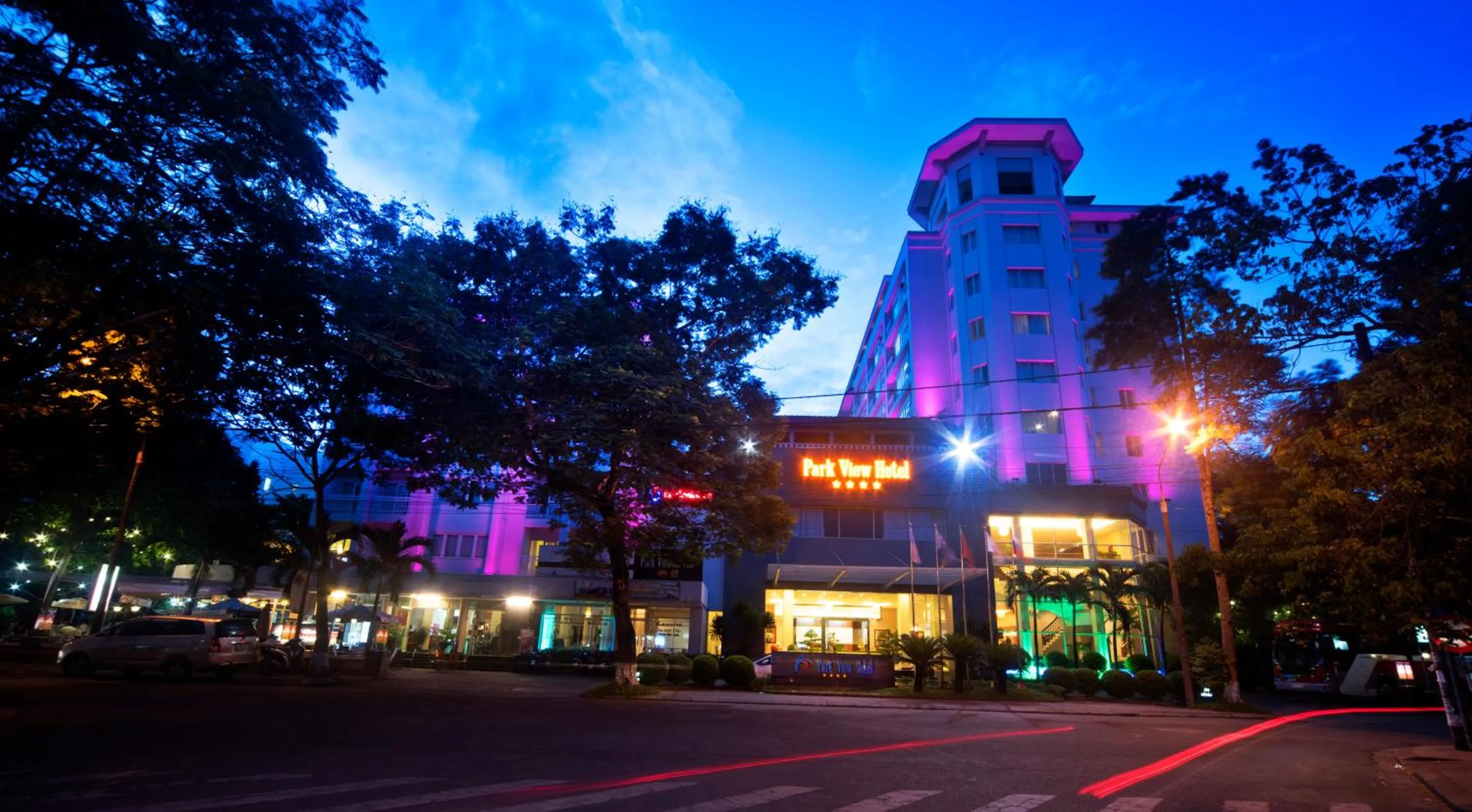 Off site in Park View Hotel