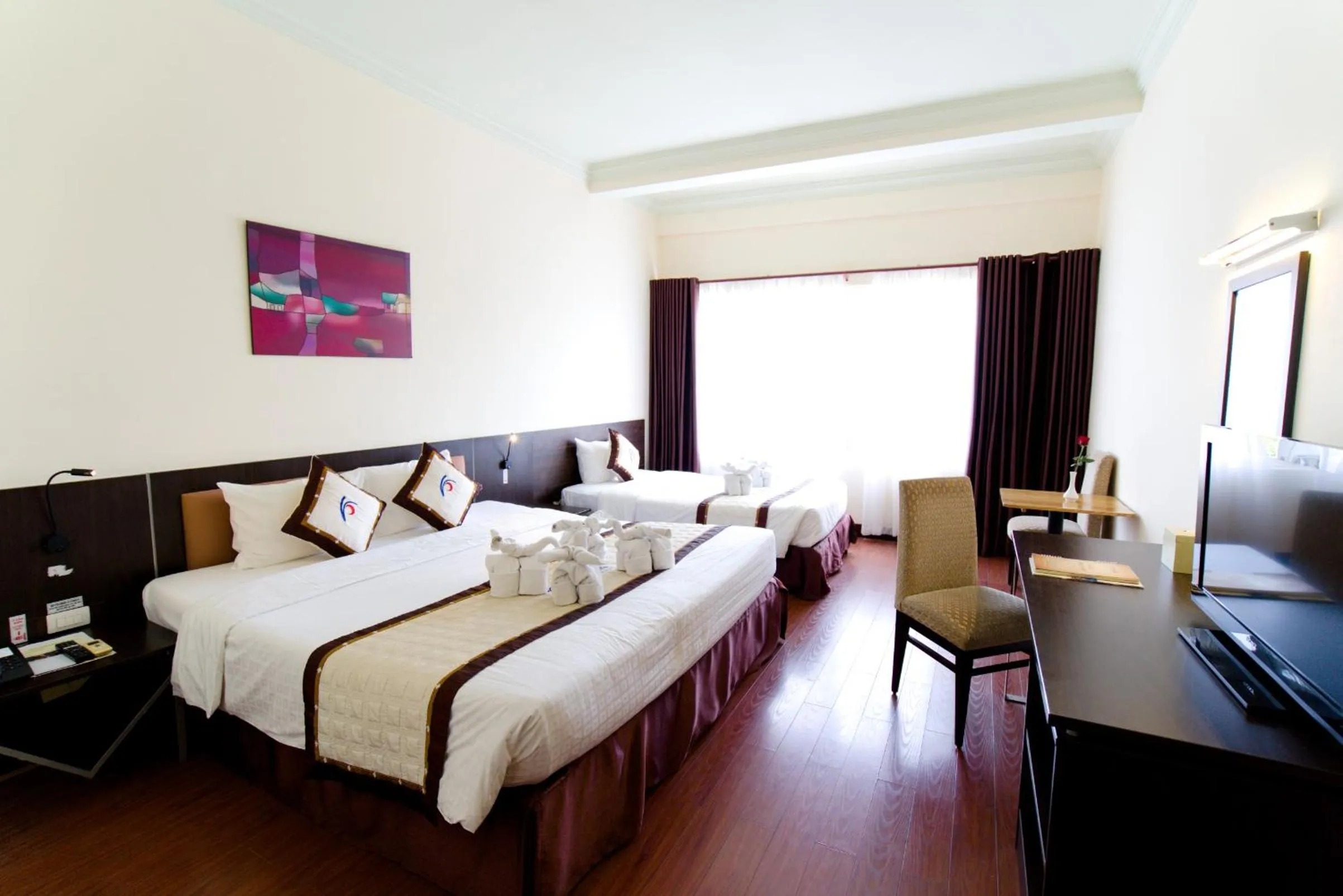 Bed in Park View Hotel