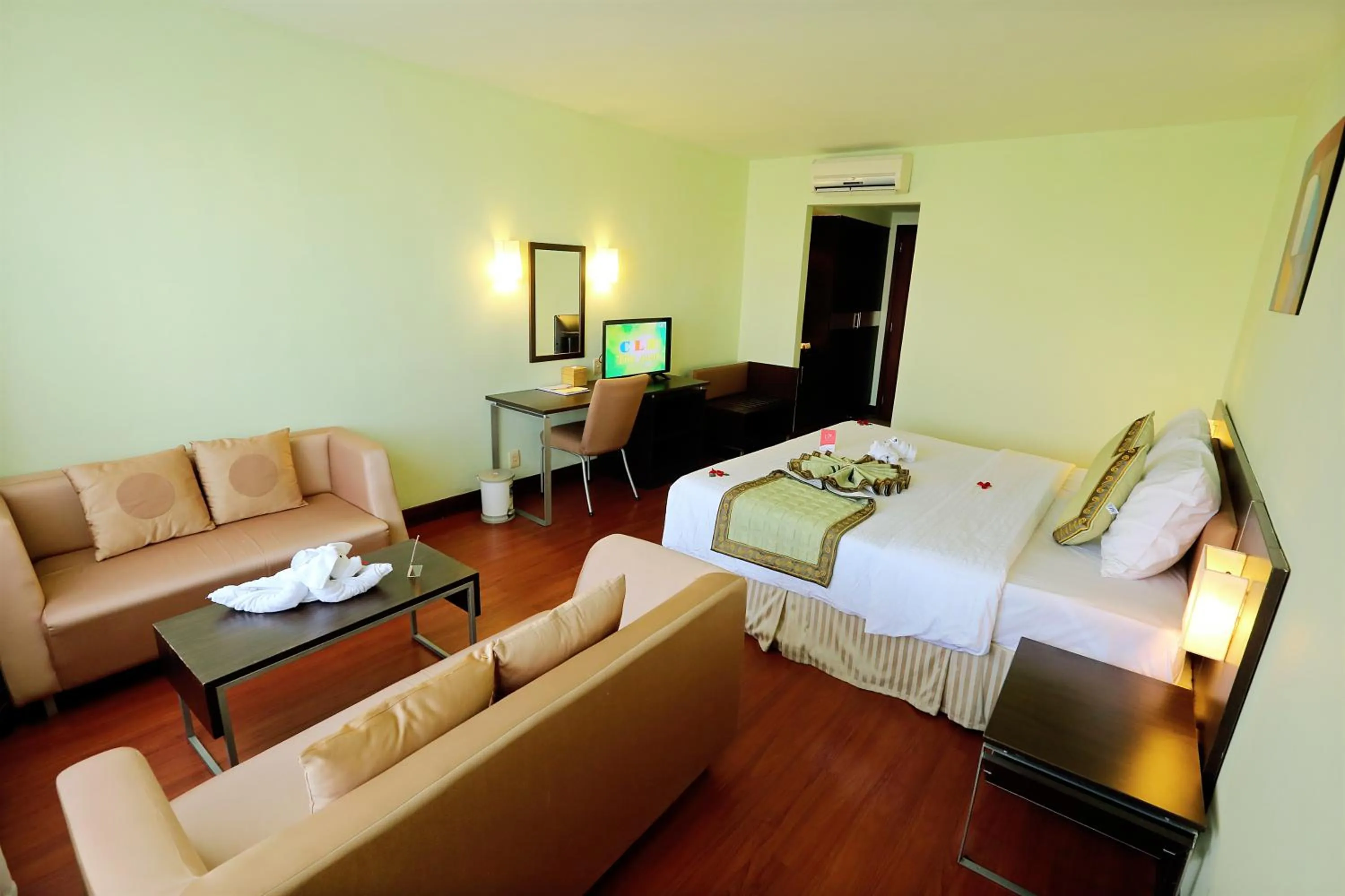 Bed in Park View Hotel