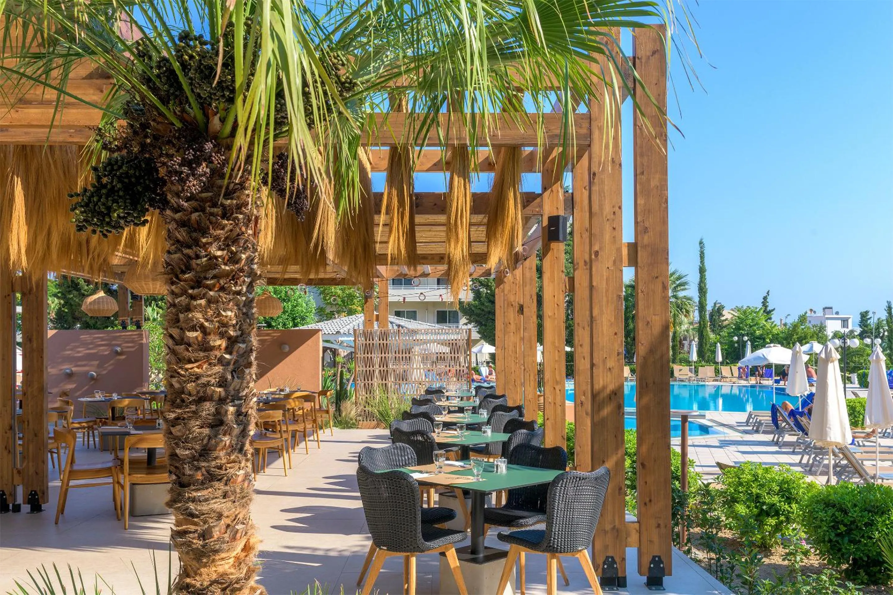 Restaurant/places to eat in Olympic Palace Hotel