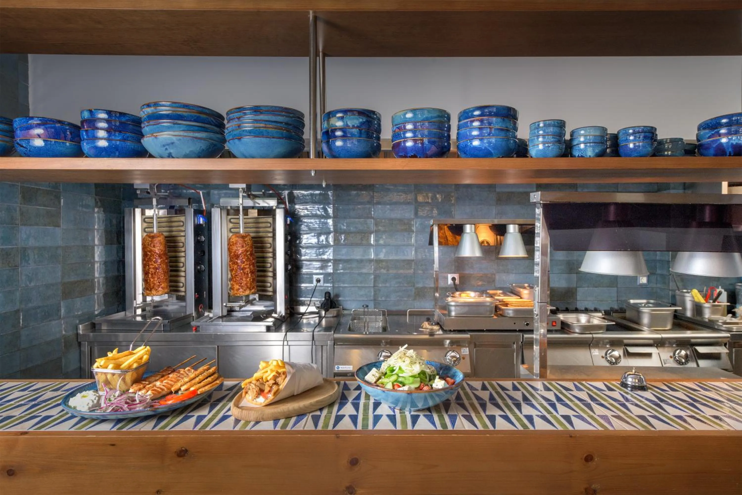 Restaurant/places to eat in Olympic Palace Hotel