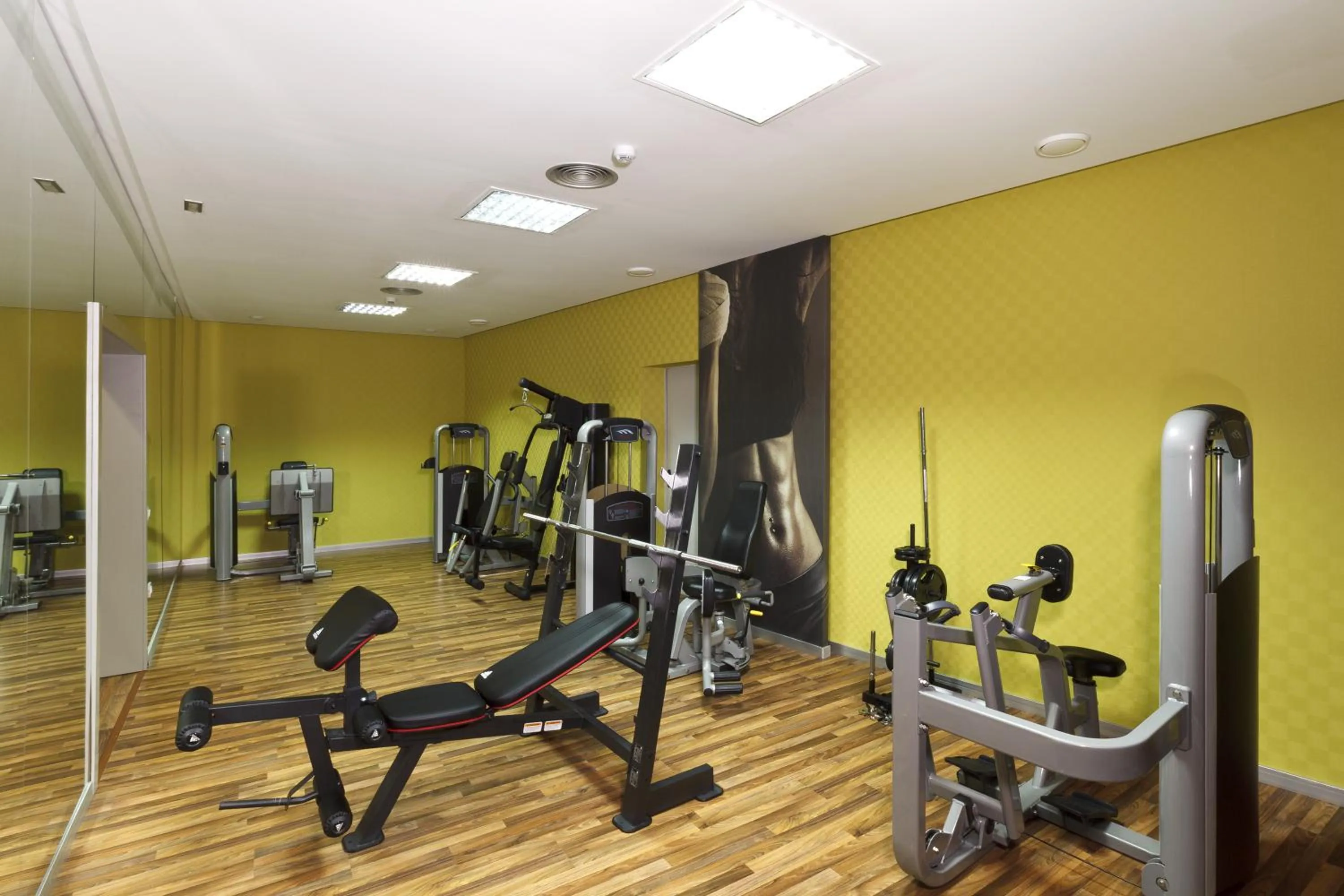 Fitness centre/facilities in Olympic Palace Hotel