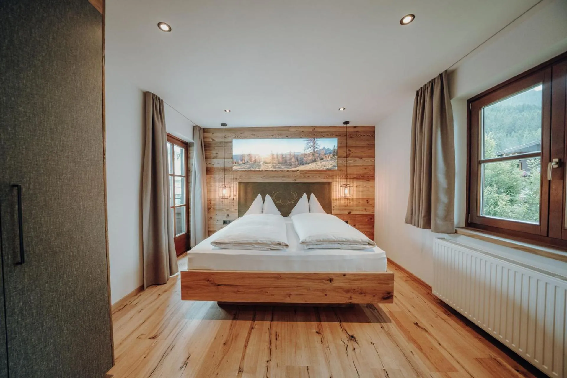 Bedroom, Bed in Frühstückspension Friedheim