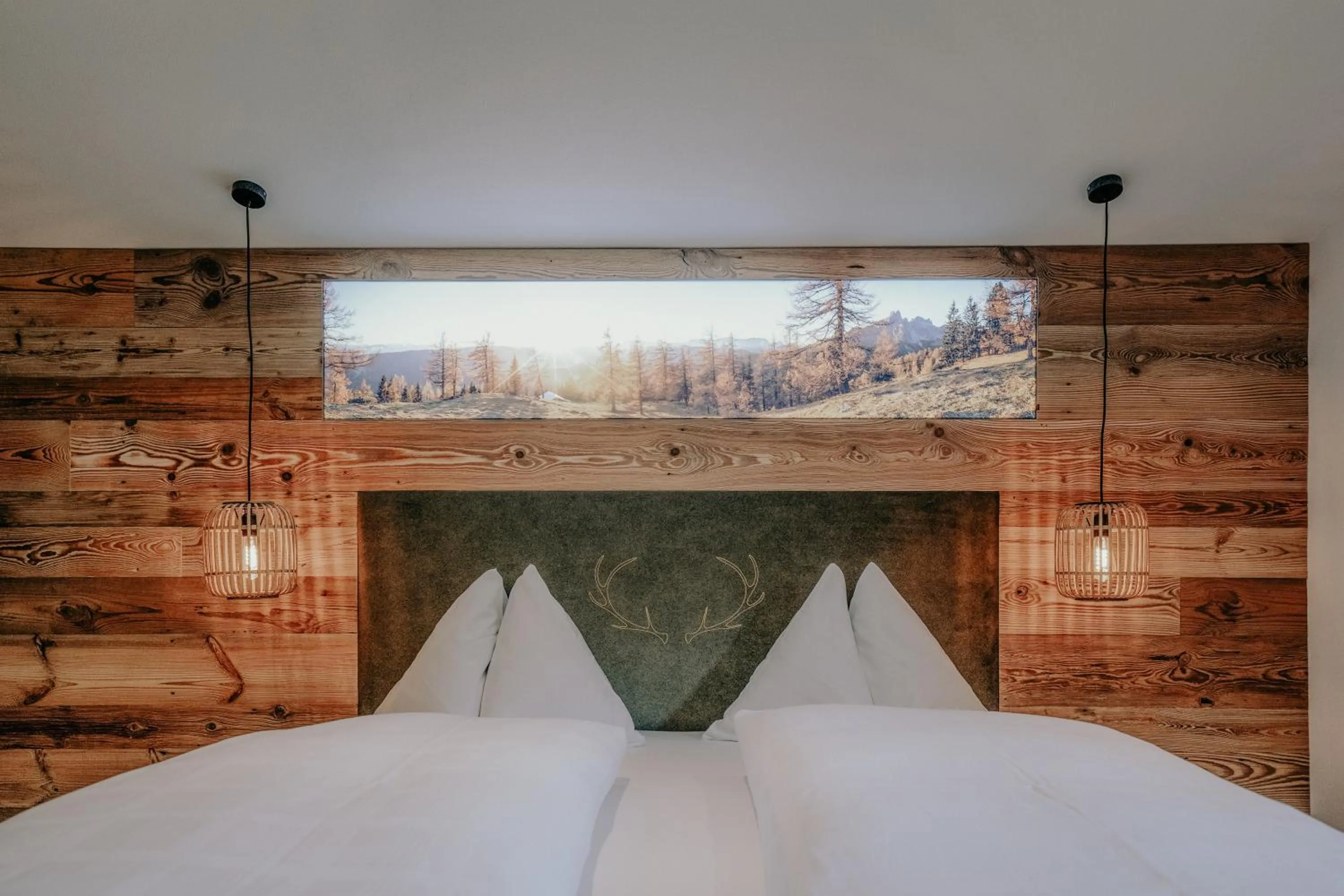 Photo of the whole room, Bed in Frühstückspension Friedheim