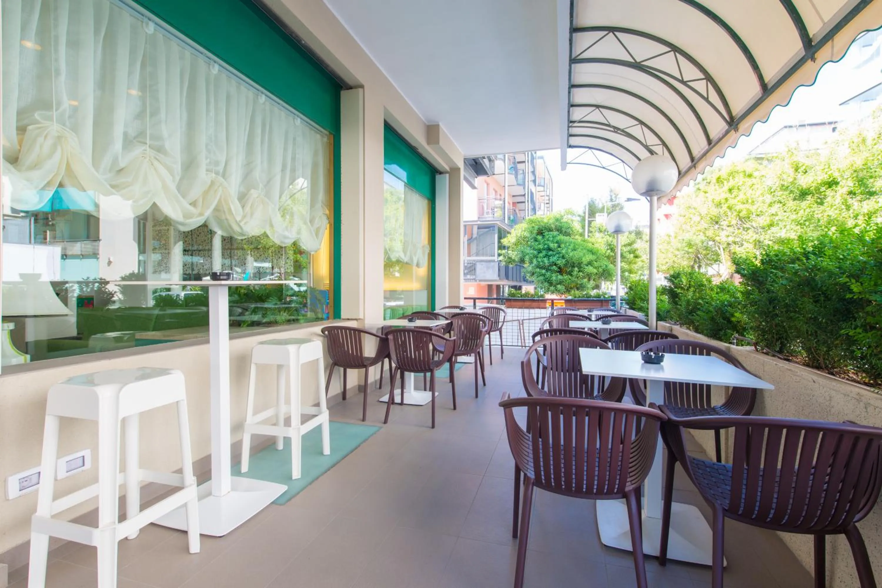 Seating area in Hotel 2000