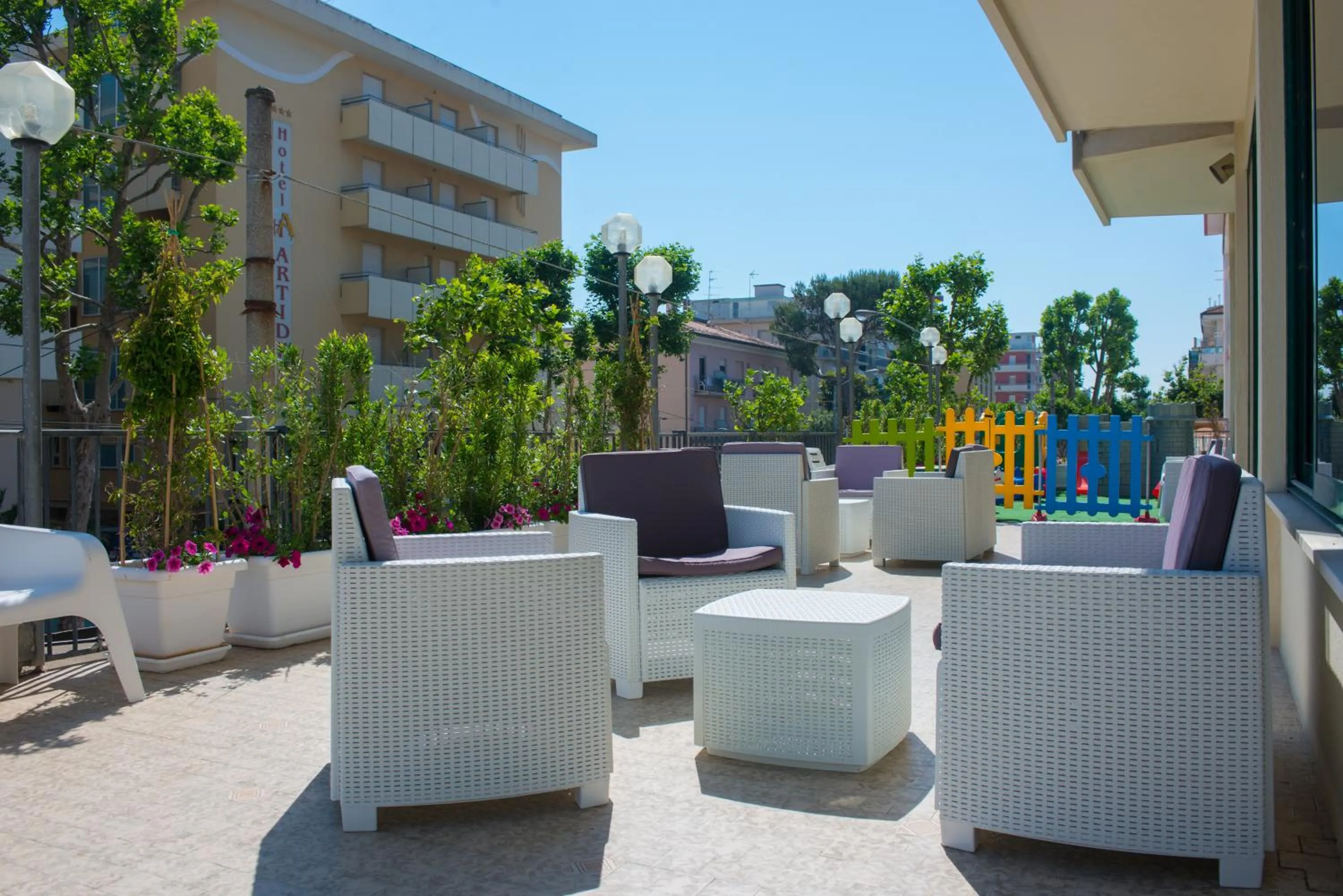 Balcony/Terrace in Hotel 2000