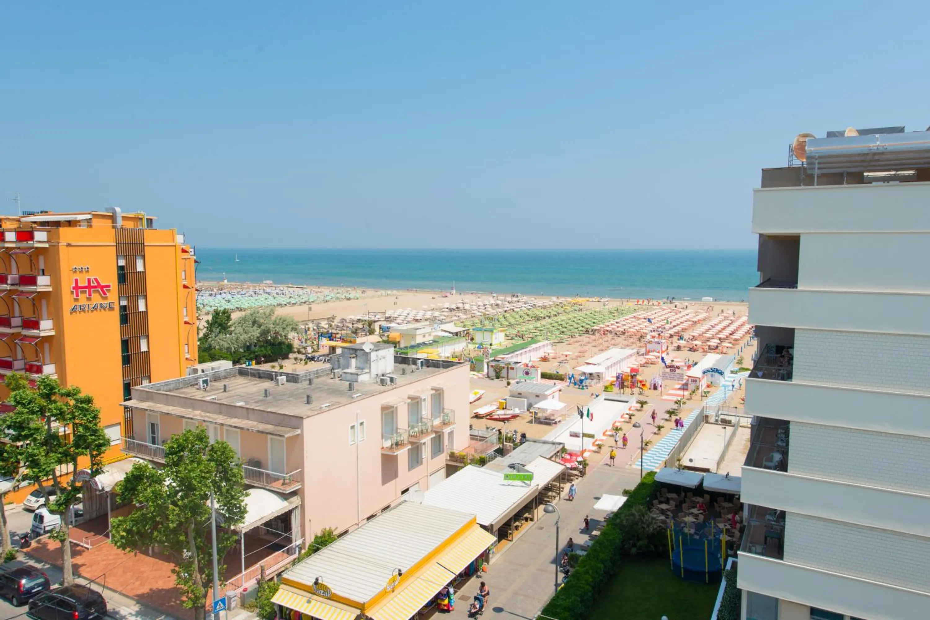 Bird's eye view in Hotel 2000