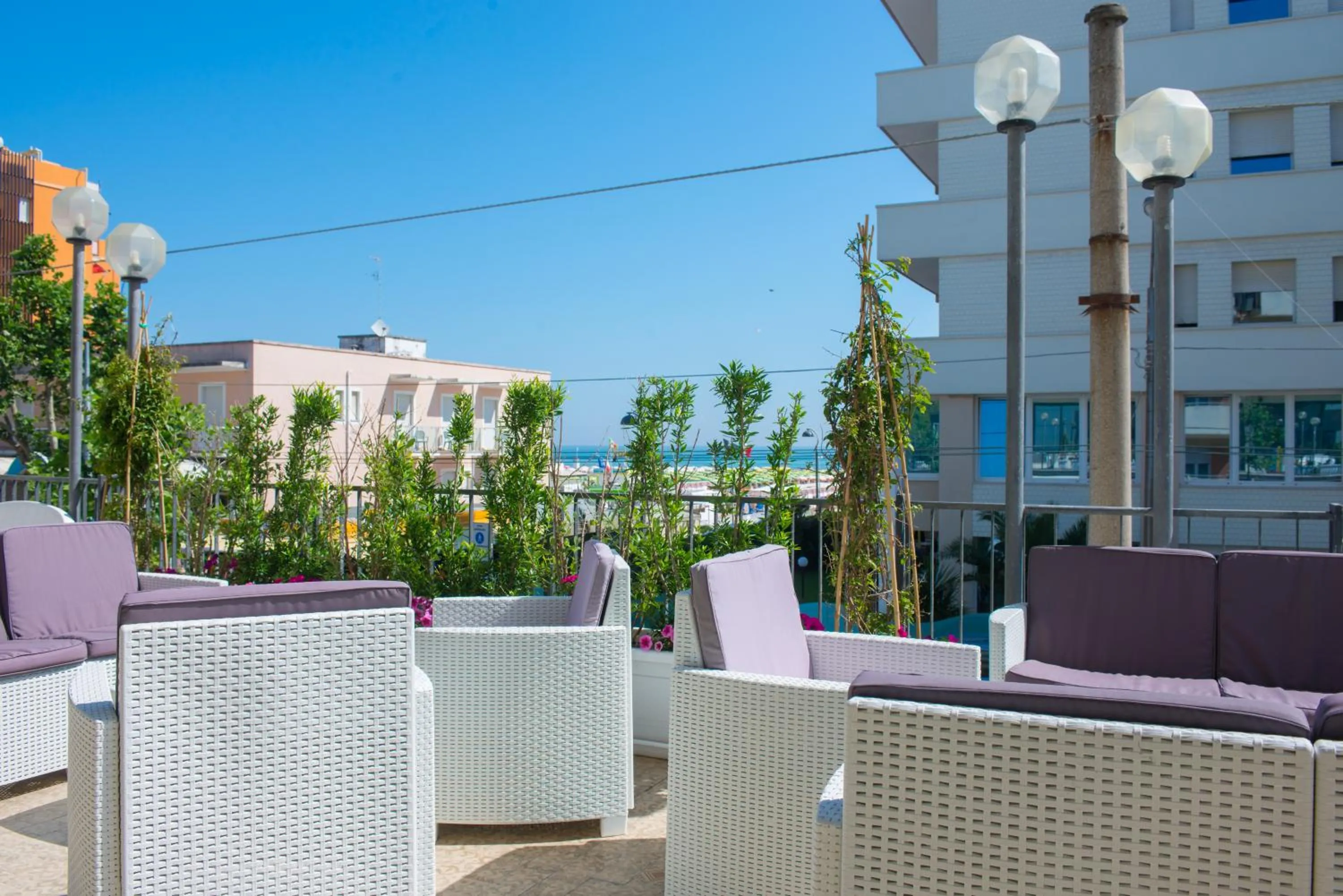 Balcony/Terrace in Hotel 2000