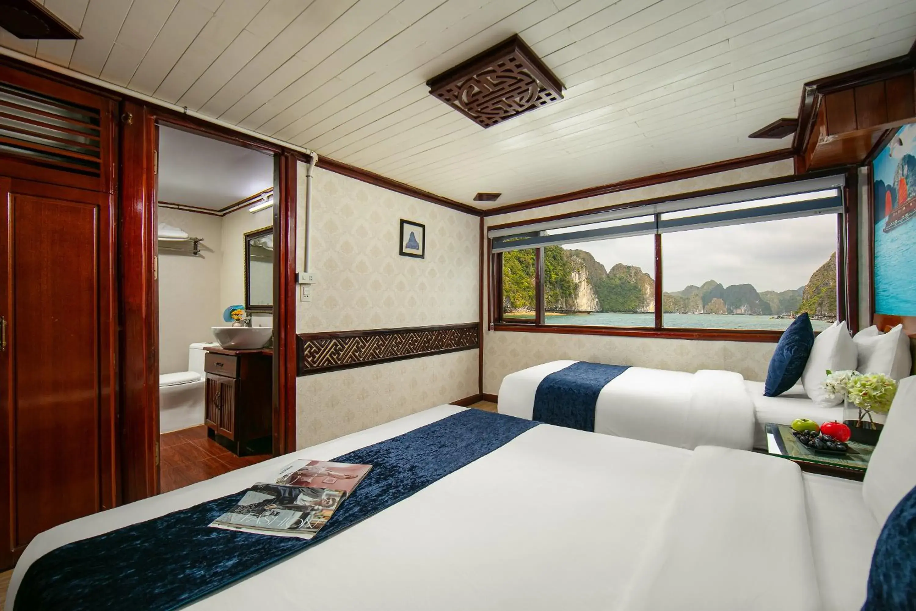 Quadruple Room with Garden View in Fantasea Imperial Cruise Quadruple Room with Garden View in Fantasea Imperial Cruise