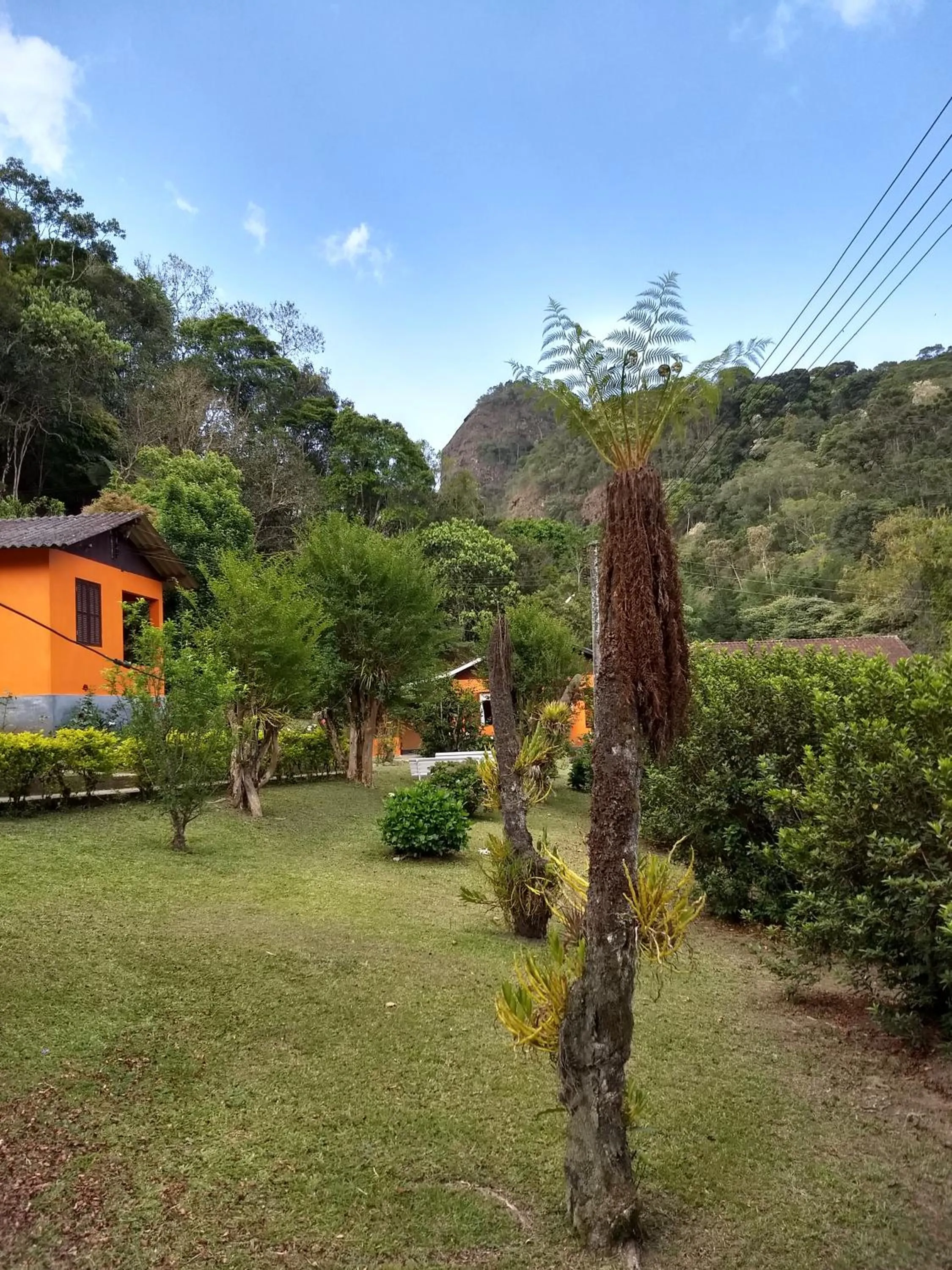 Garden in Pousada Pedra da Gávea