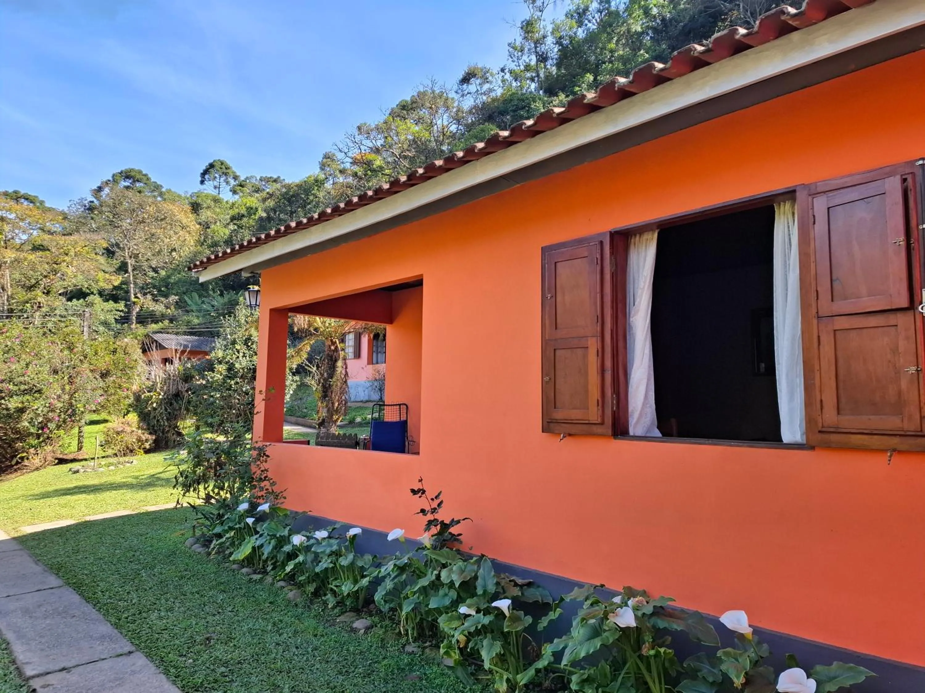 Garden in Pousada Pedra da Gávea