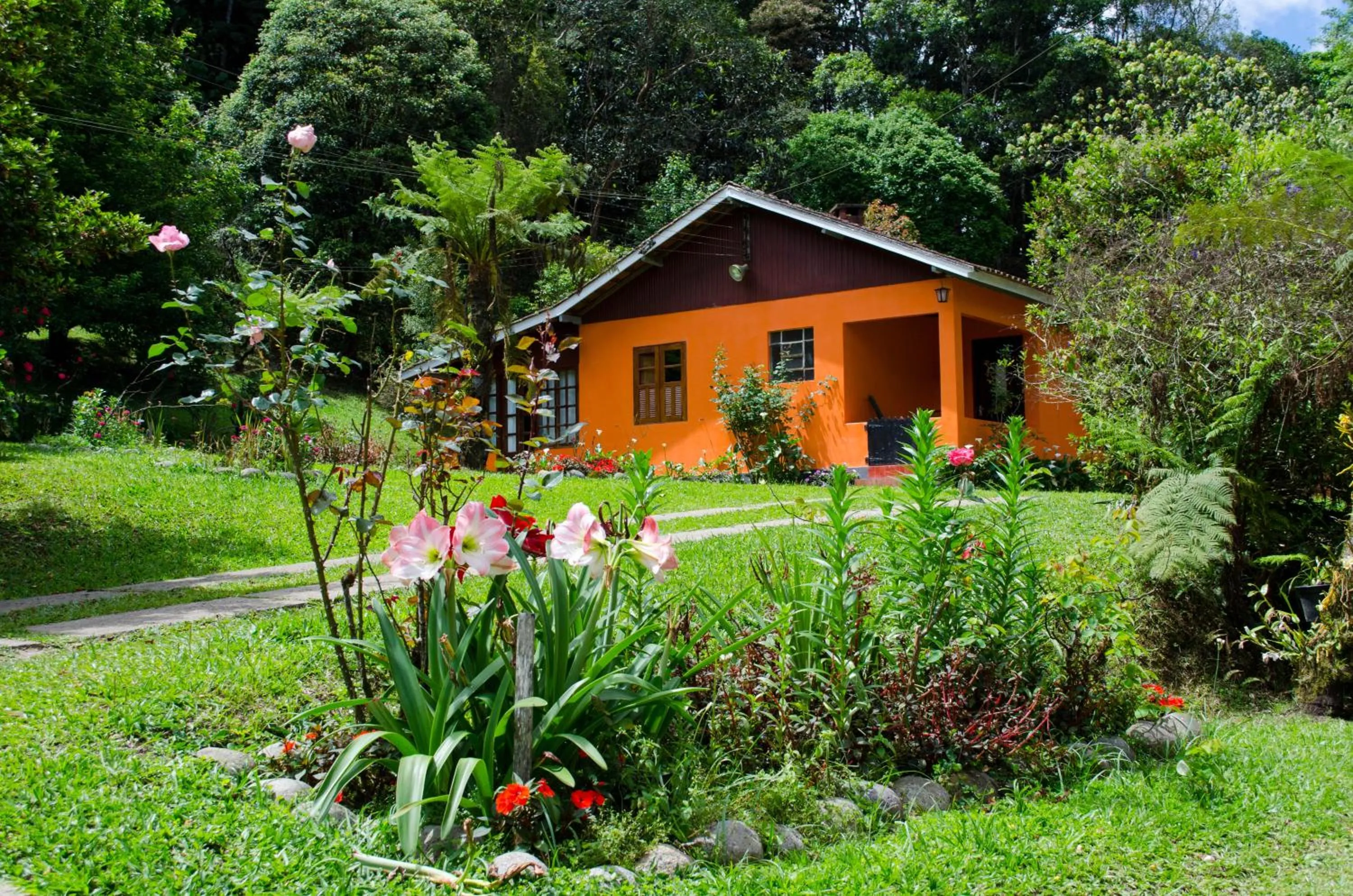 Garden in Pousada Pedra da Gávea