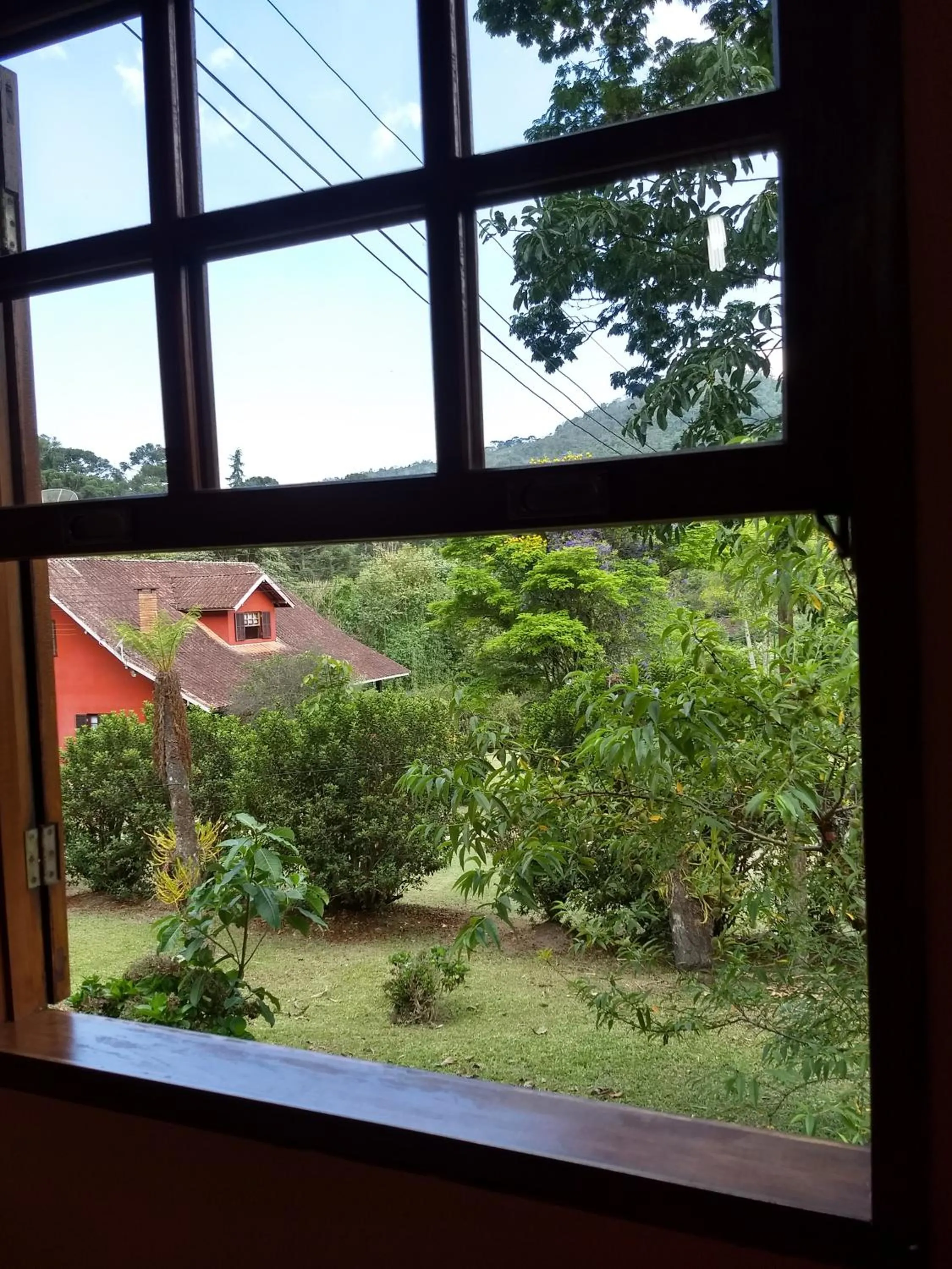 Garden view in Pousada Pedra da Gávea