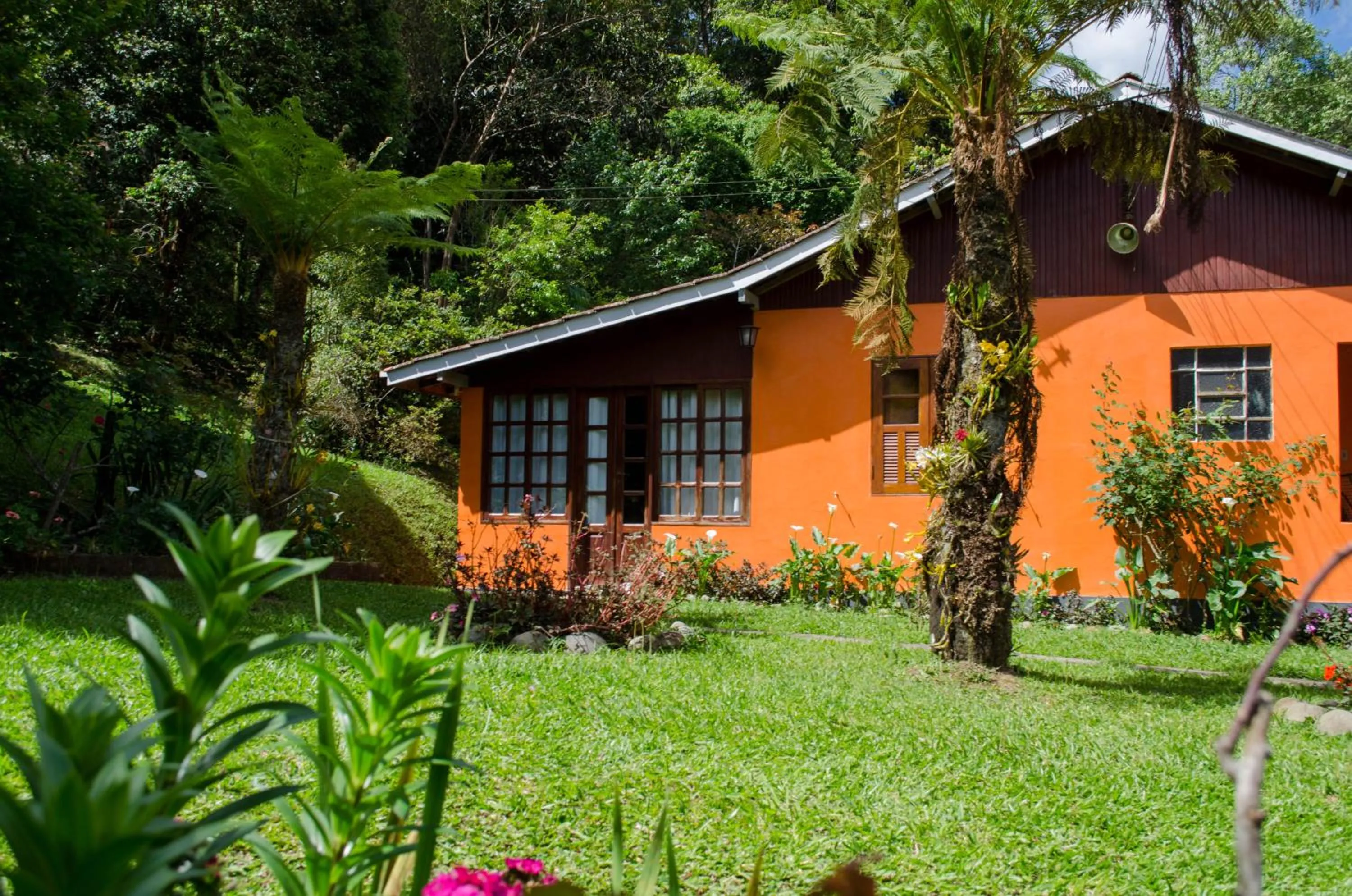 Garden in Pousada Pedra da Gávea