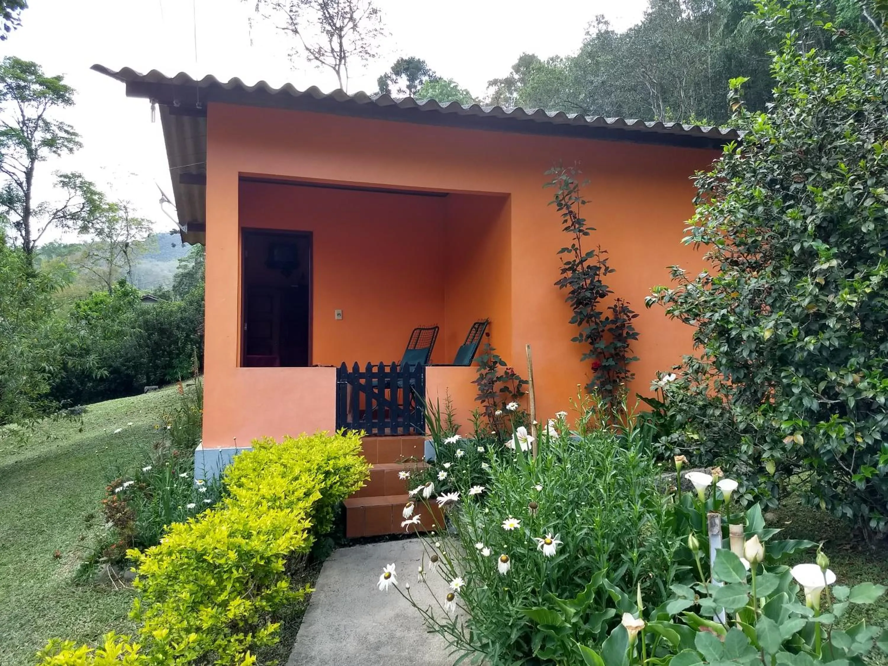 Garden in Pousada Pedra da Gávea