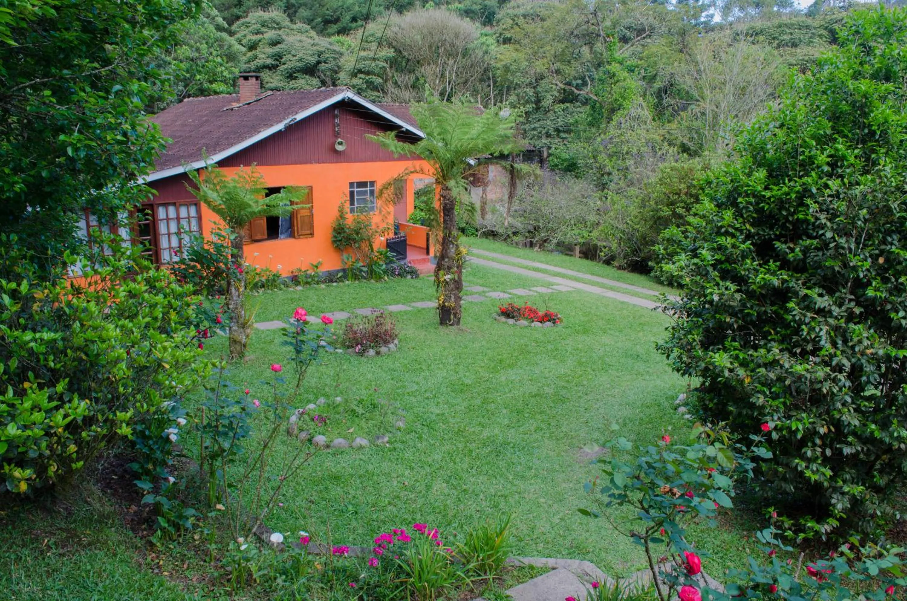 Garden in Pousada Pedra da Gávea
