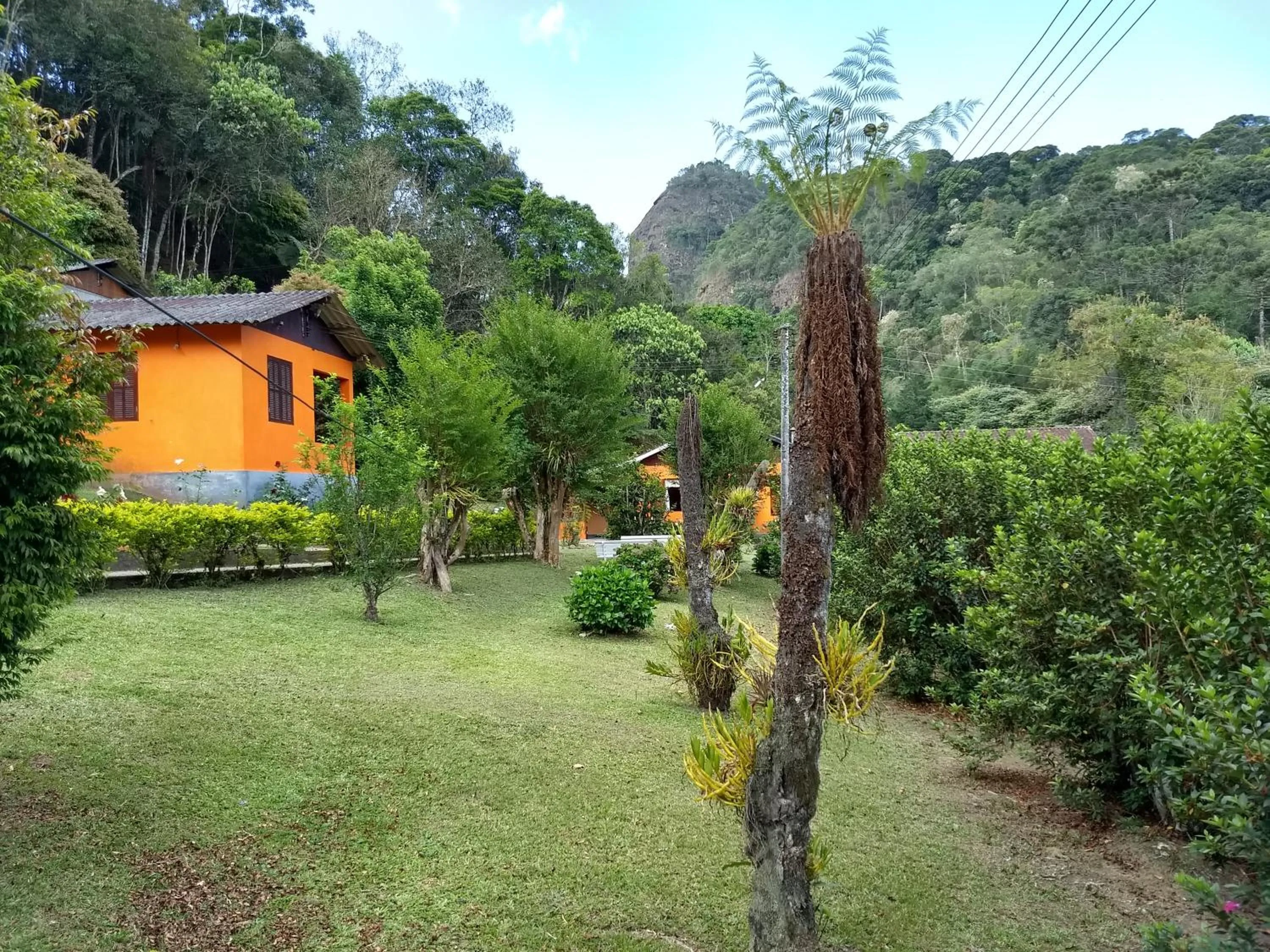 Garden in Pousada Pedra da Gávea