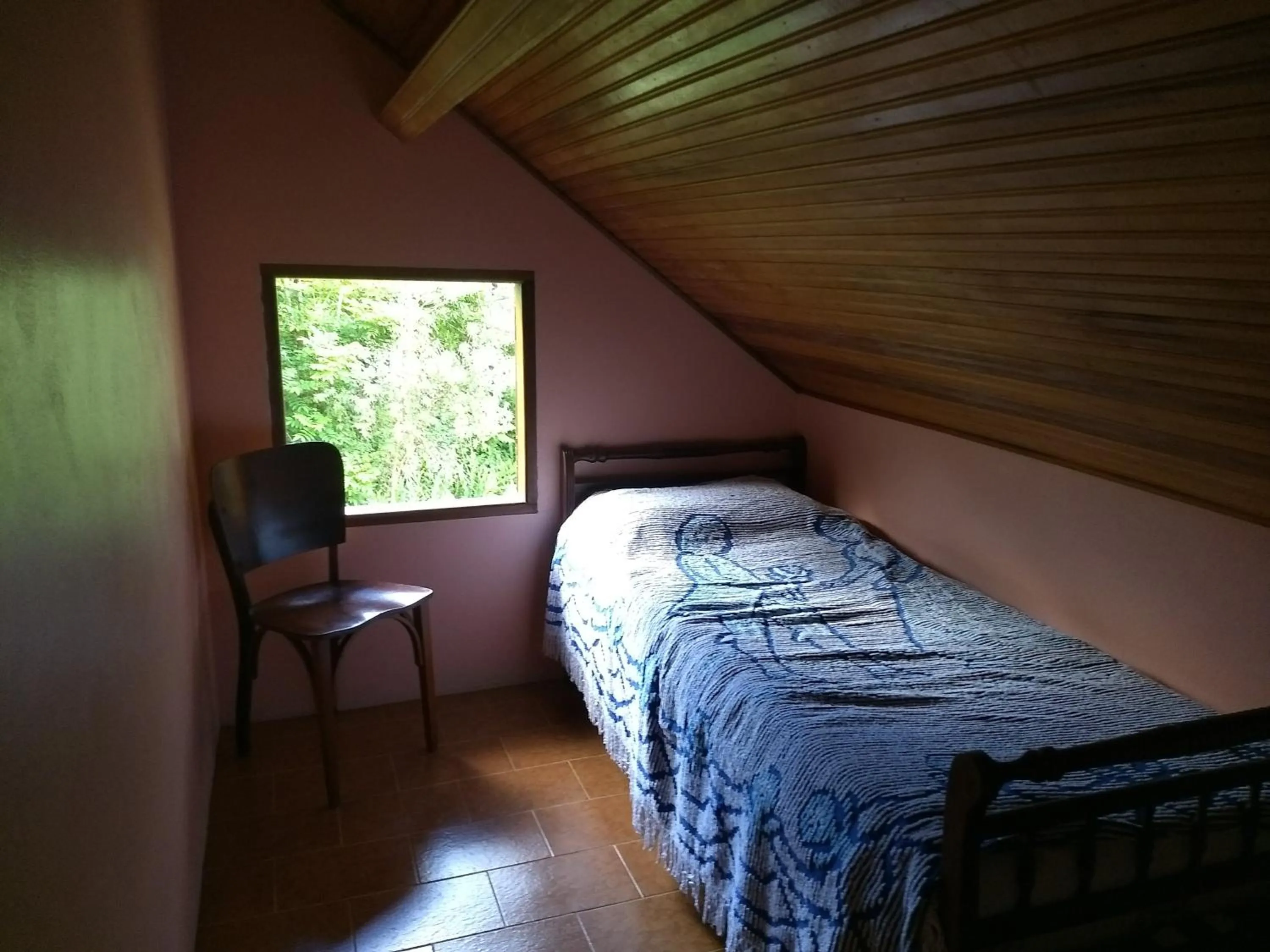 Bed in Pousada Pedra da Gávea