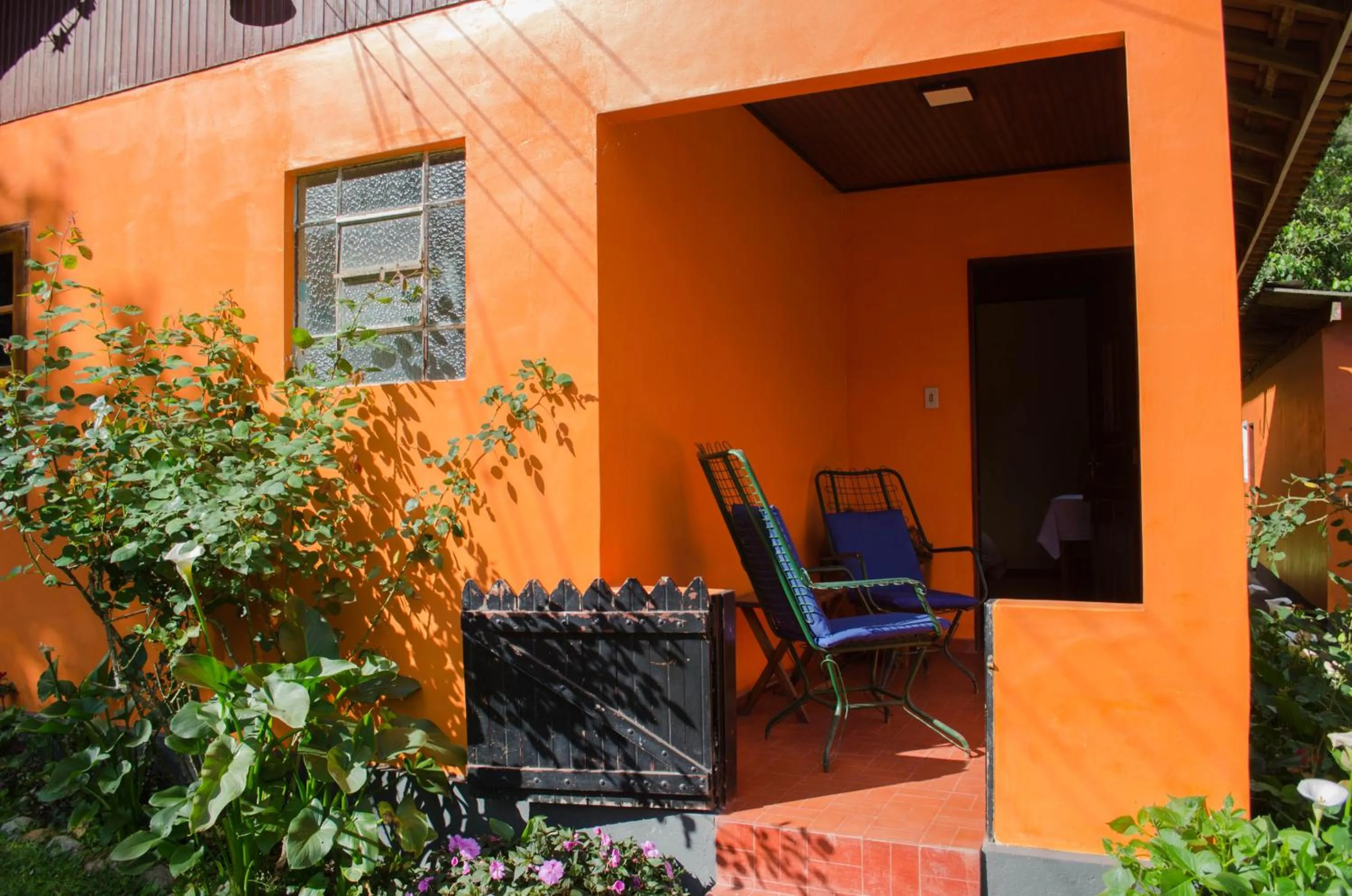 Patio in Pousada Pedra da Gávea