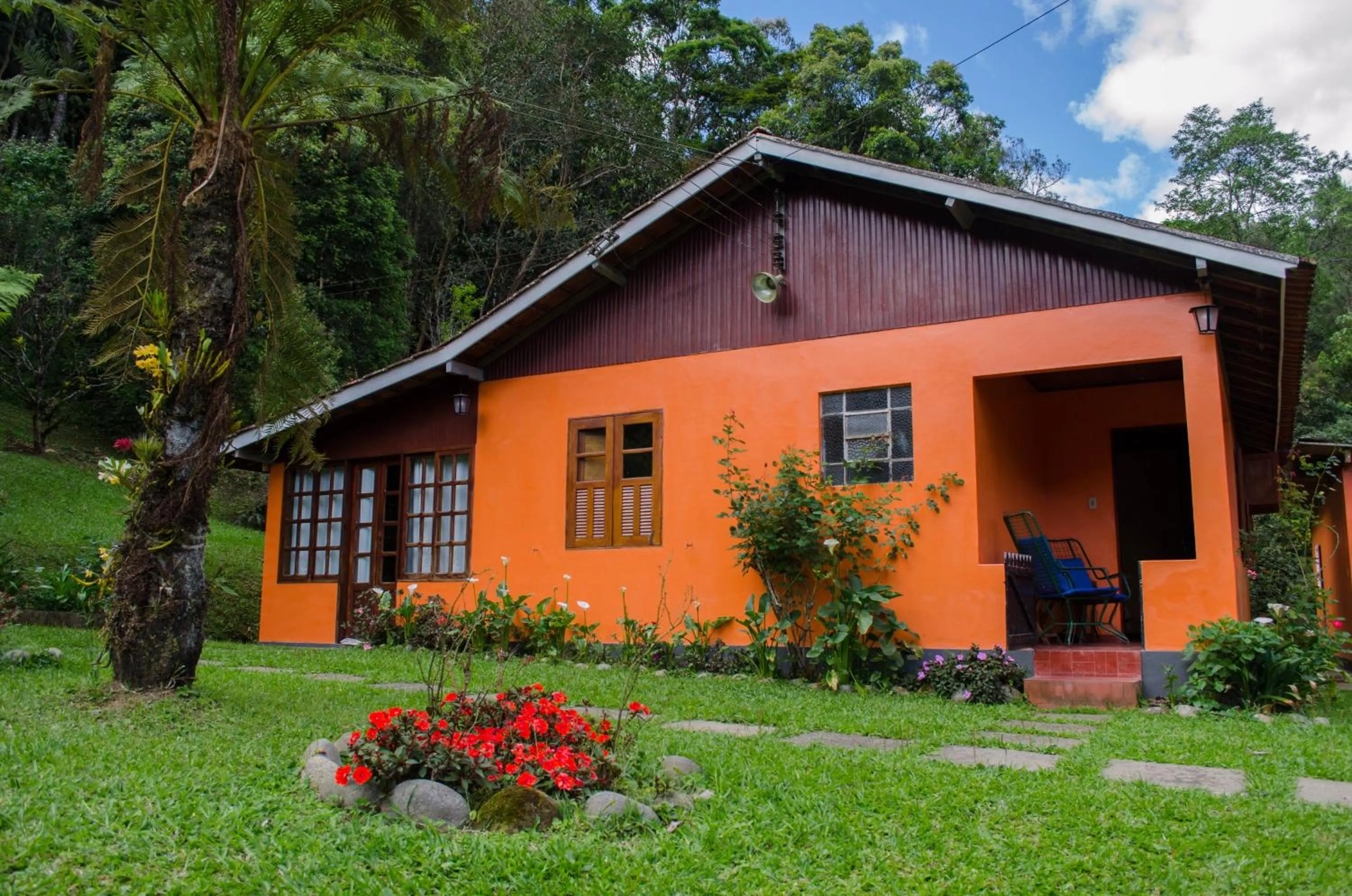 Garden in Pousada Pedra da Gávea