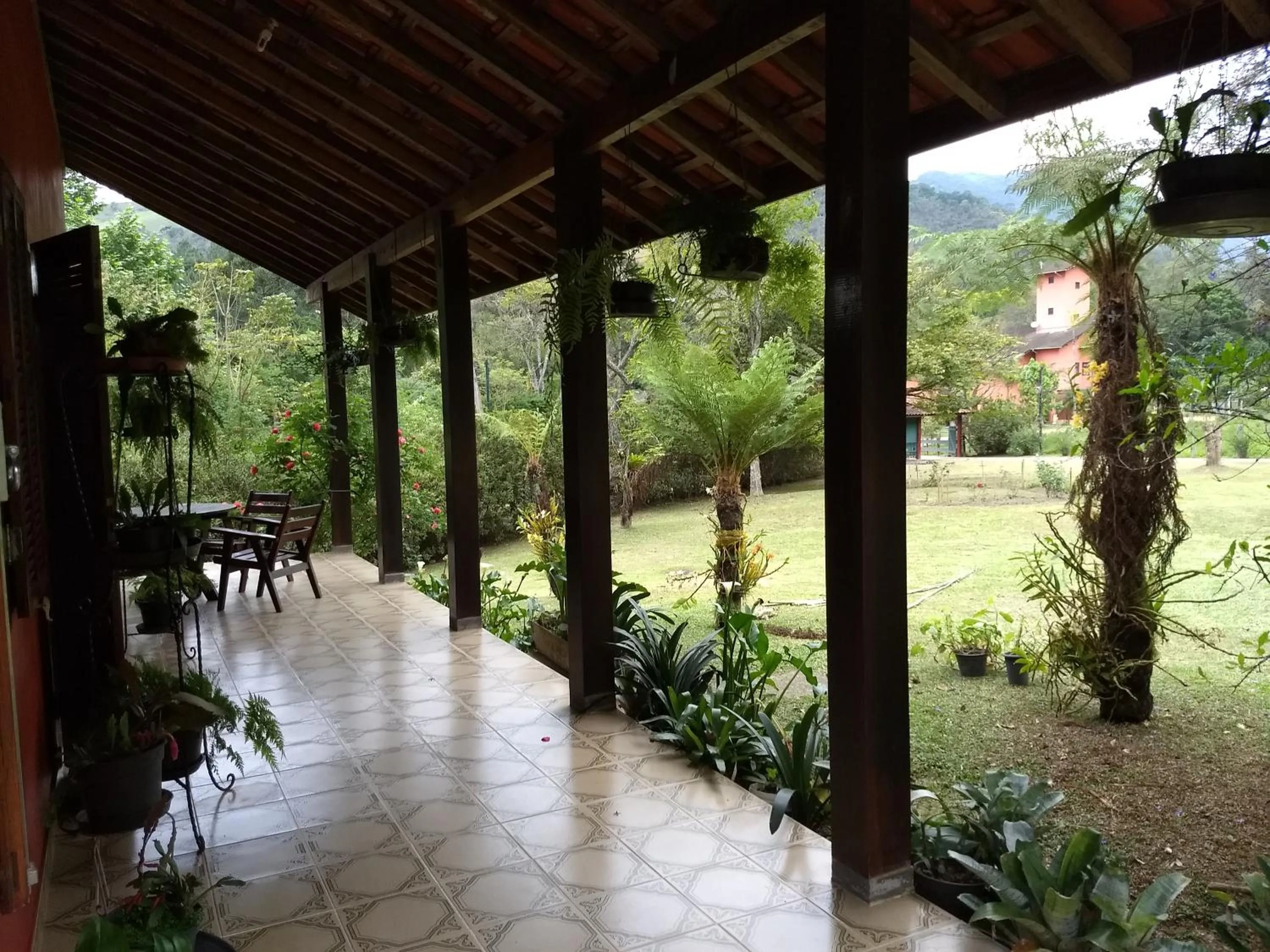 Garden in Pousada Pedra da Gávea