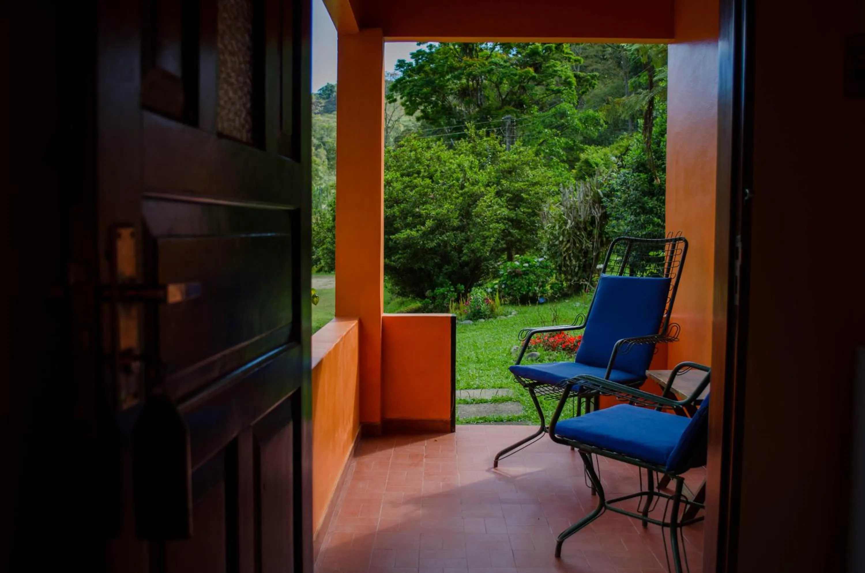 Patio in Pousada Pedra da Gávea