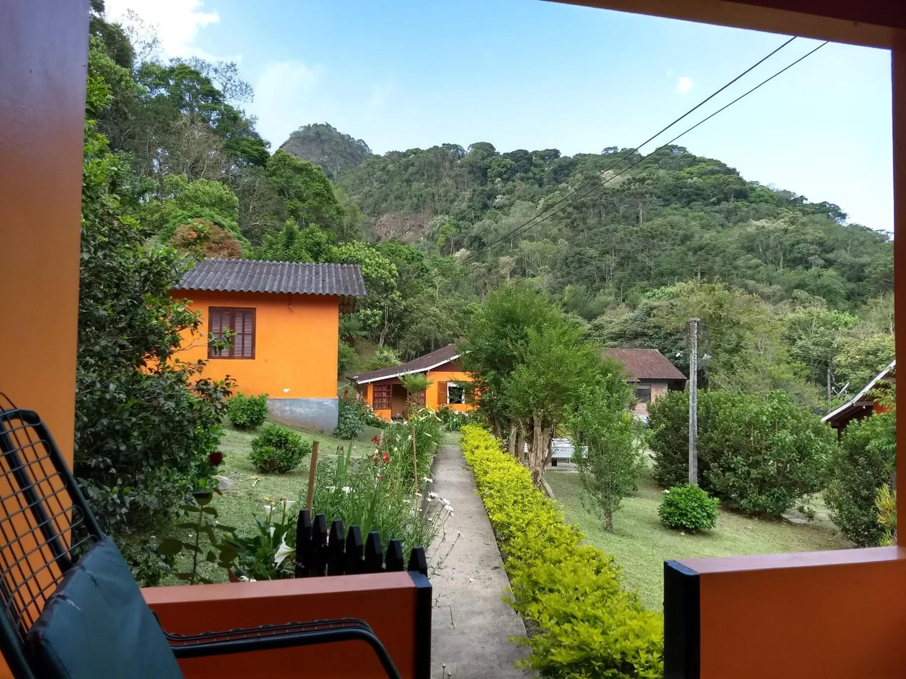 Garden in Pousada Pedra da Gávea