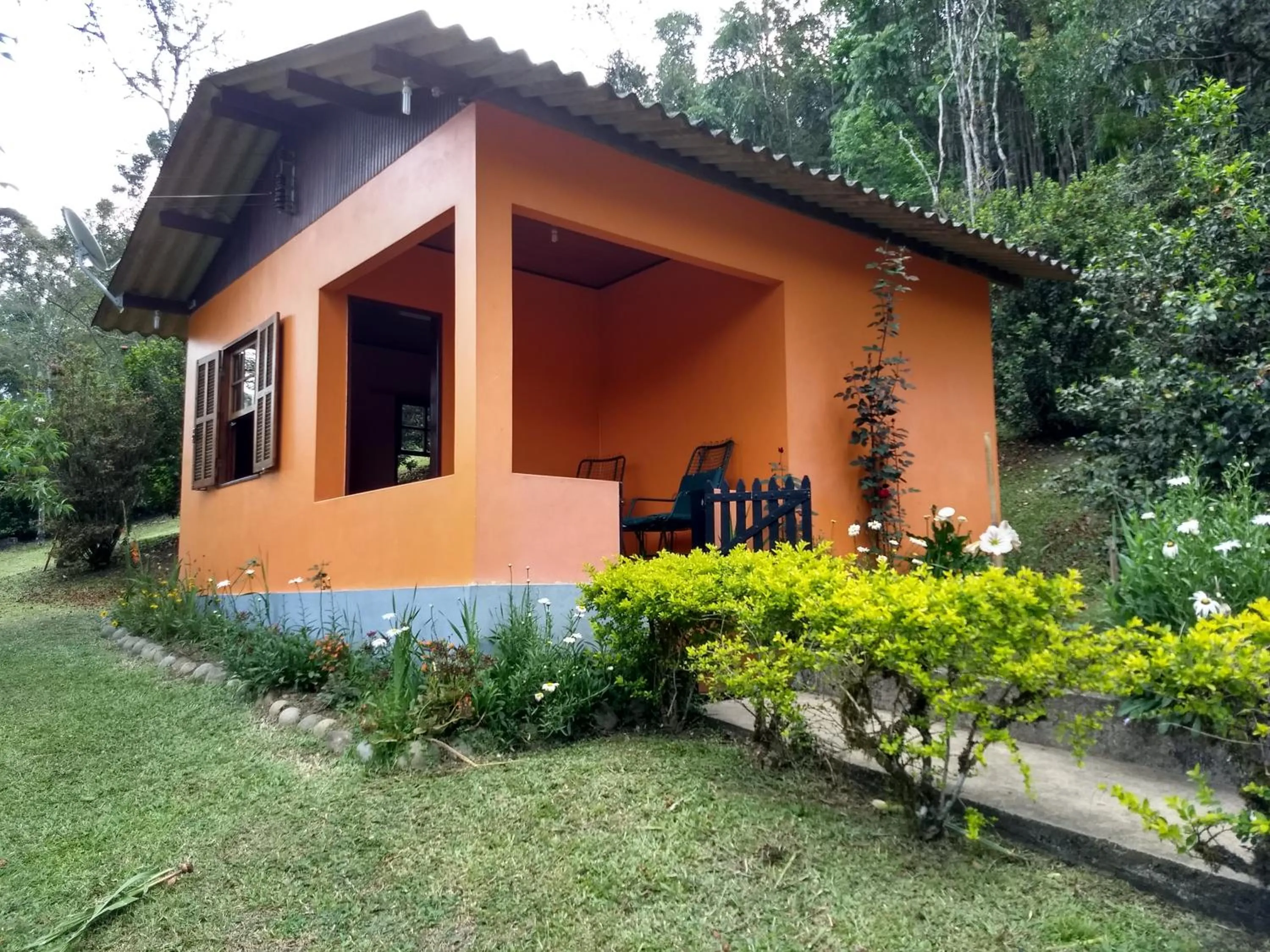 Garden in Pousada Pedra da Gávea