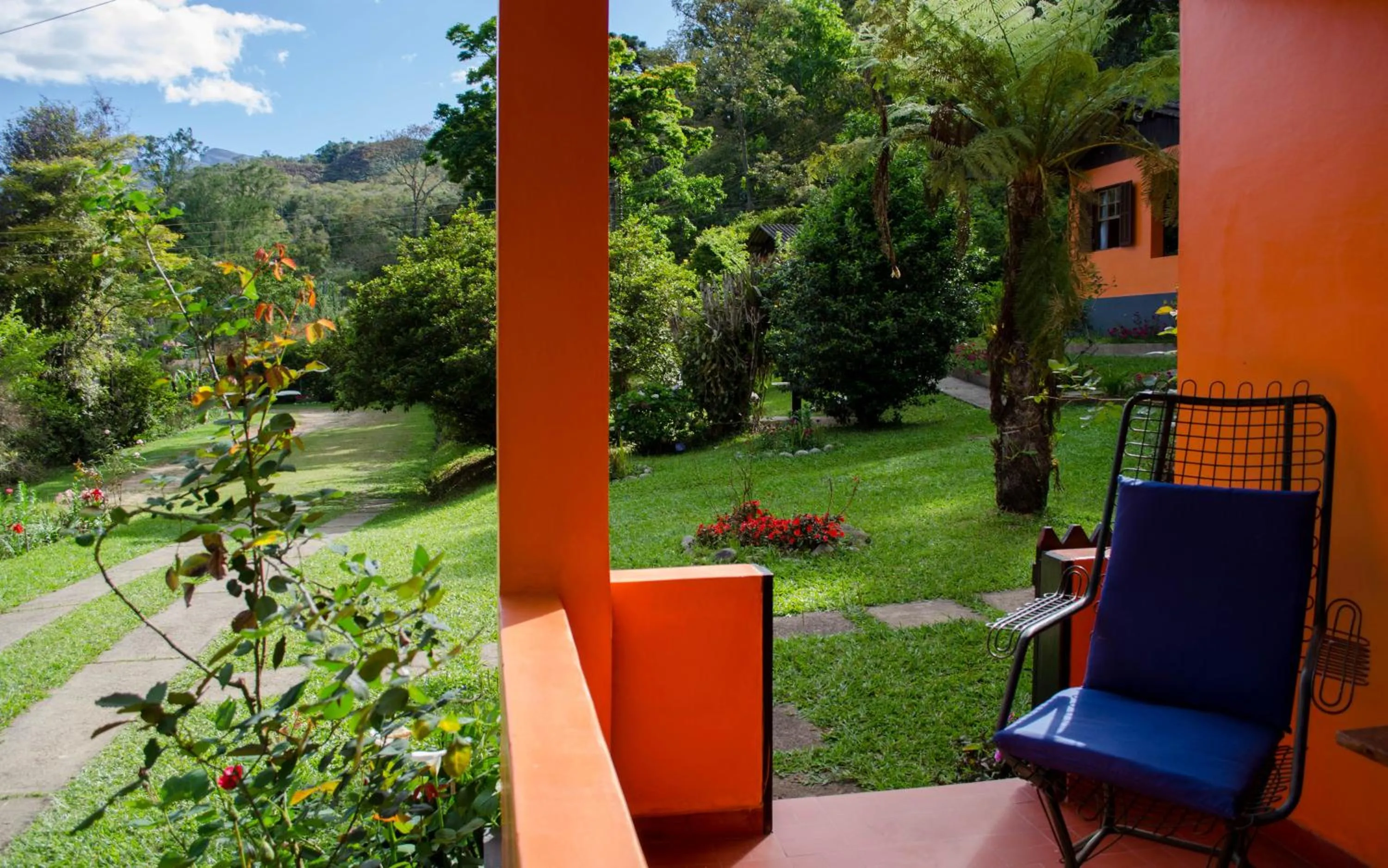 Patio in Pousada Pedra da Gávea