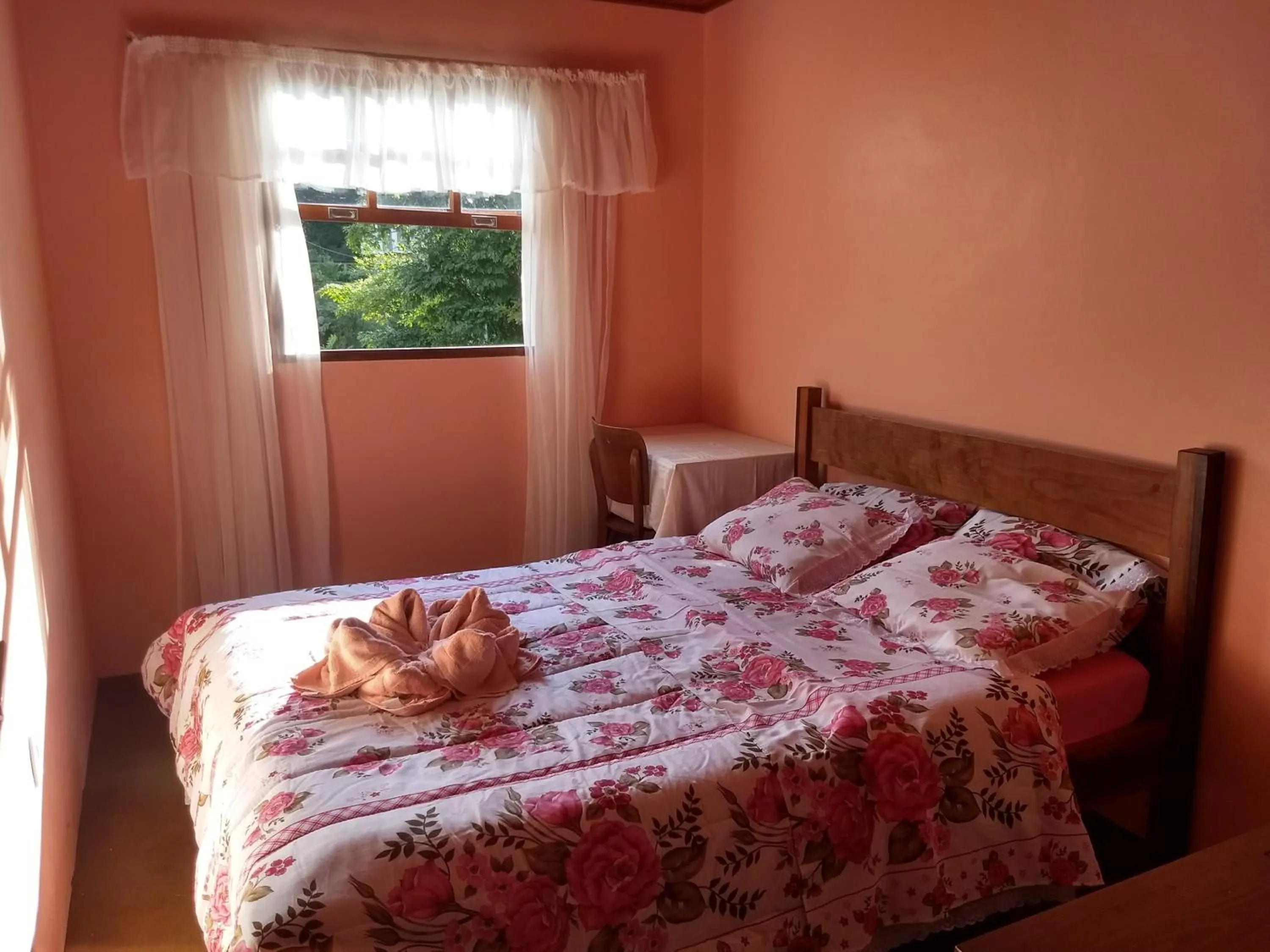 Bed in Pousada Pedra da Gávea