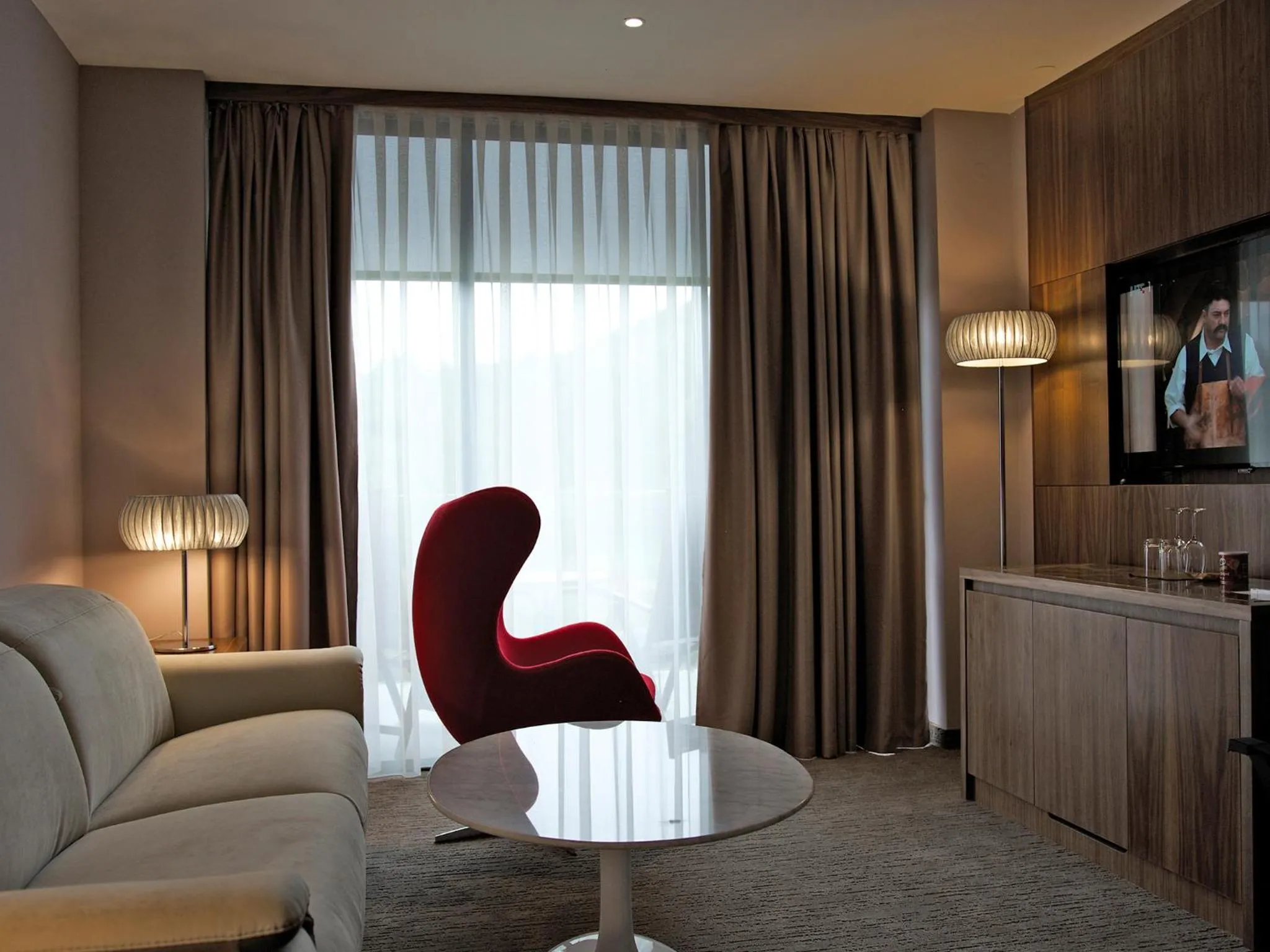 Living room in Atlantida Boutique Hotel