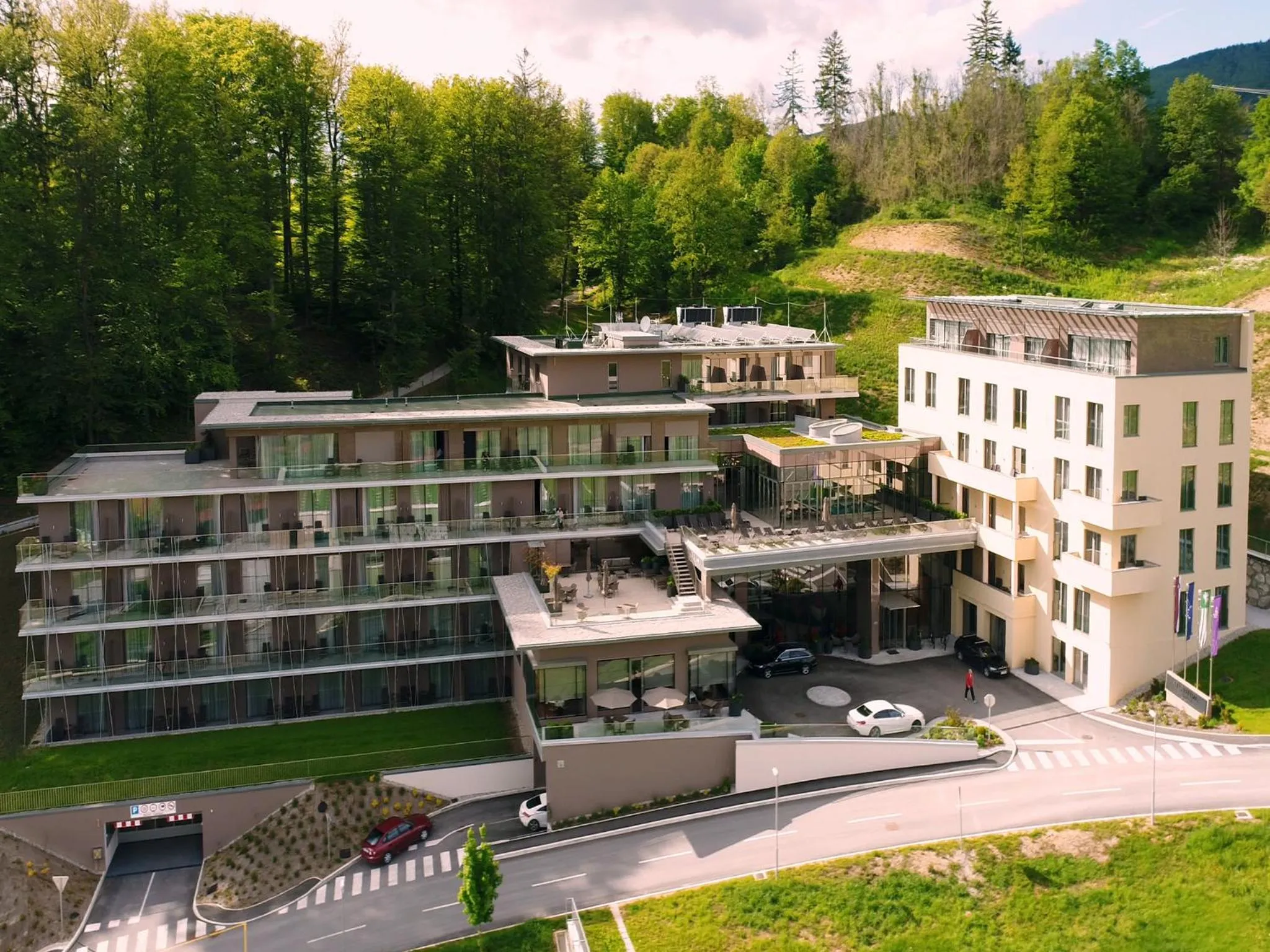 Facade/entrance in Atlantida Boutique Hotel