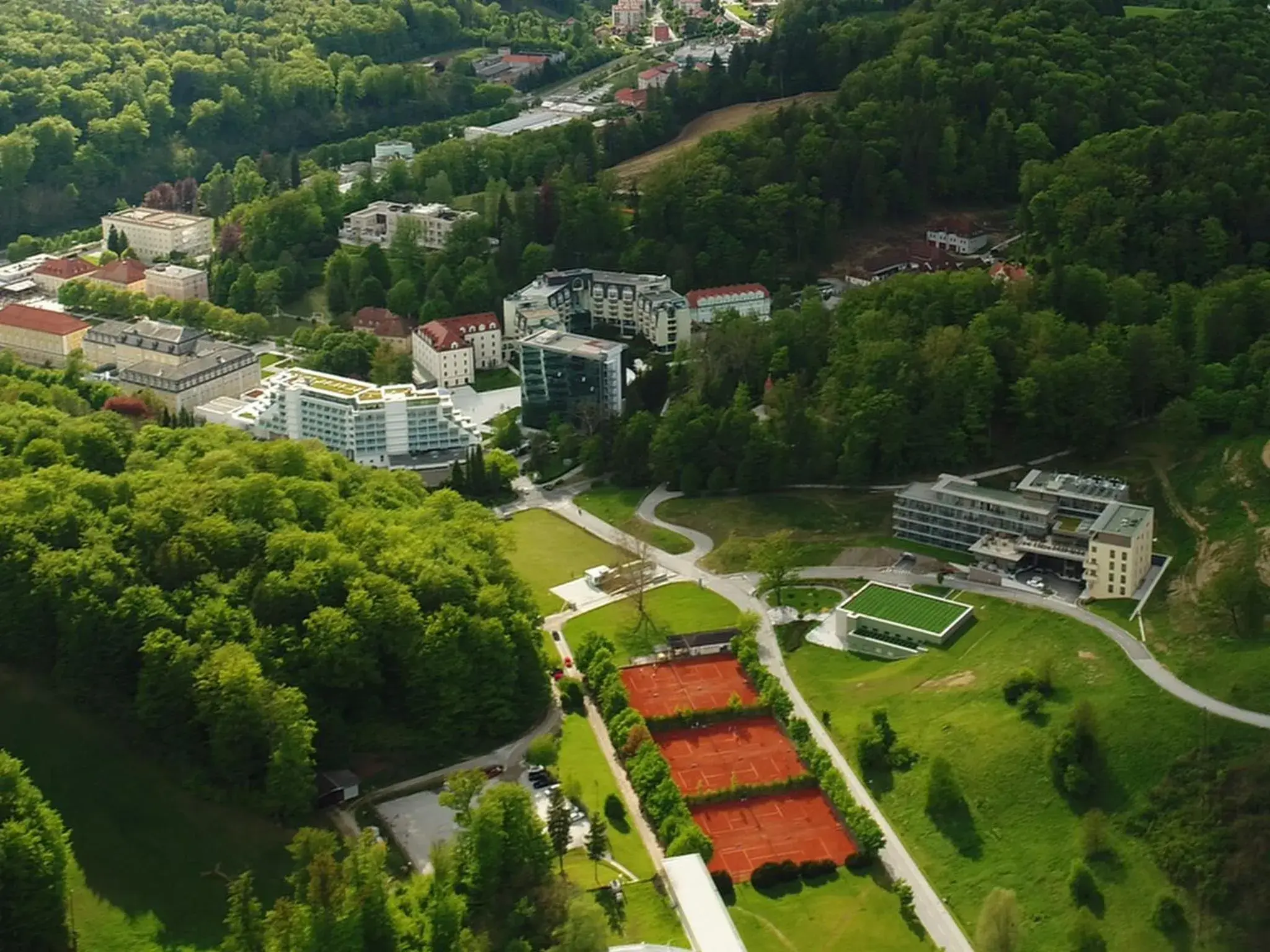Bird's eye view in Atlantida Boutique Hotel Bird's eye view in Atlantida Boutique Hotel