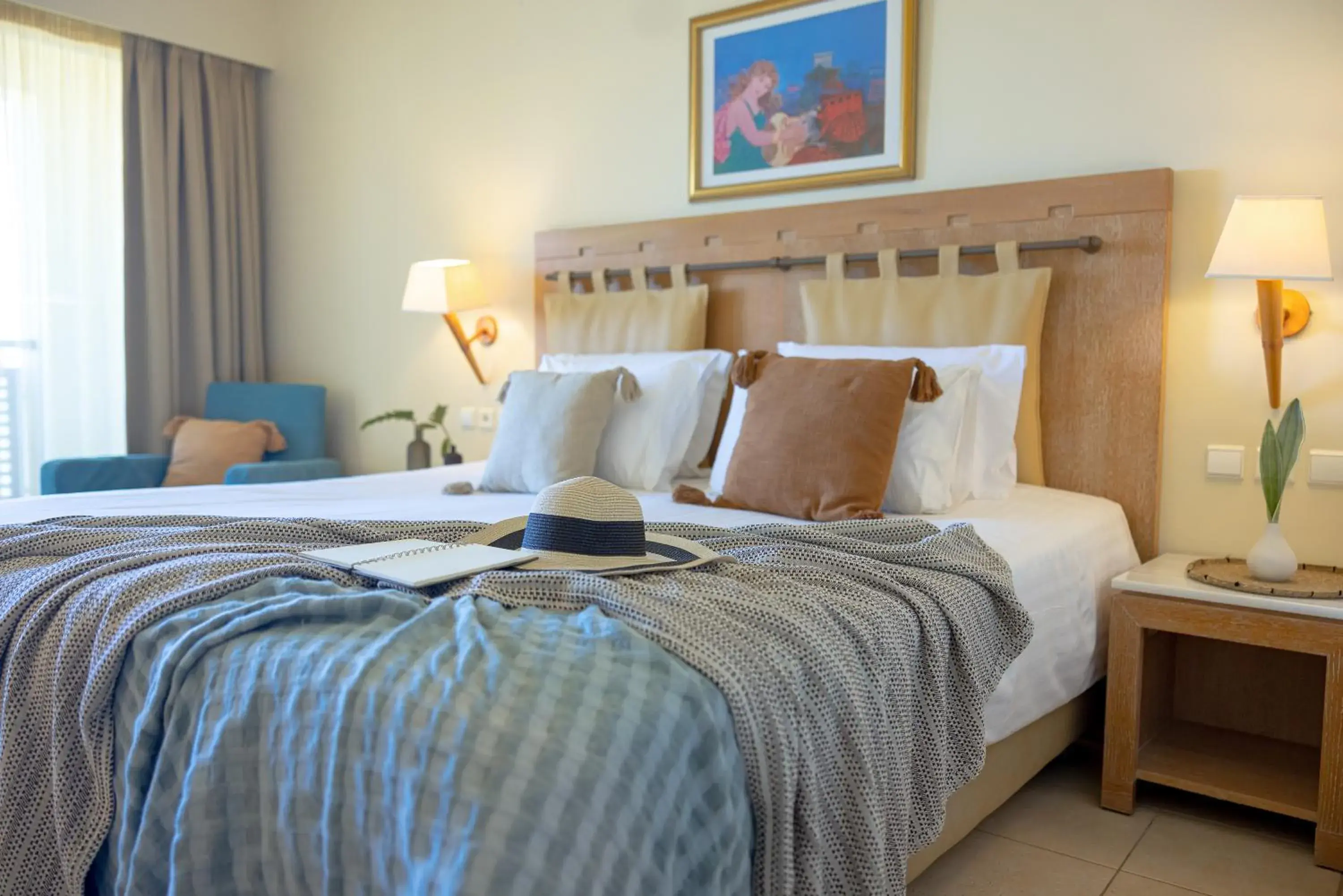 Twin Room - Sea Front in Giannoulis - Santa Marina Plaza (Adults Only) Twin Room - Sea Front in Giannoulis - Santa Marina Plaza (Adults Only)