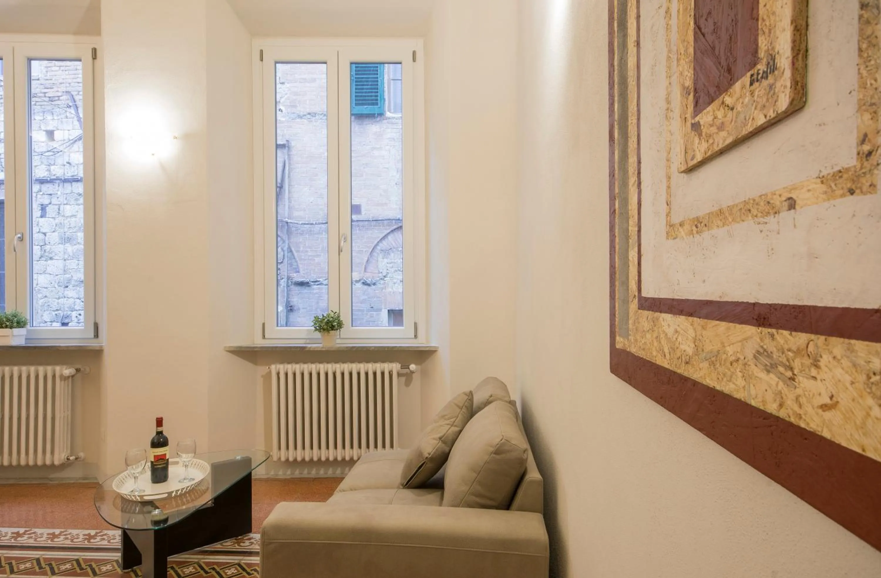 Living room in Piazza Paradiso Accommodation