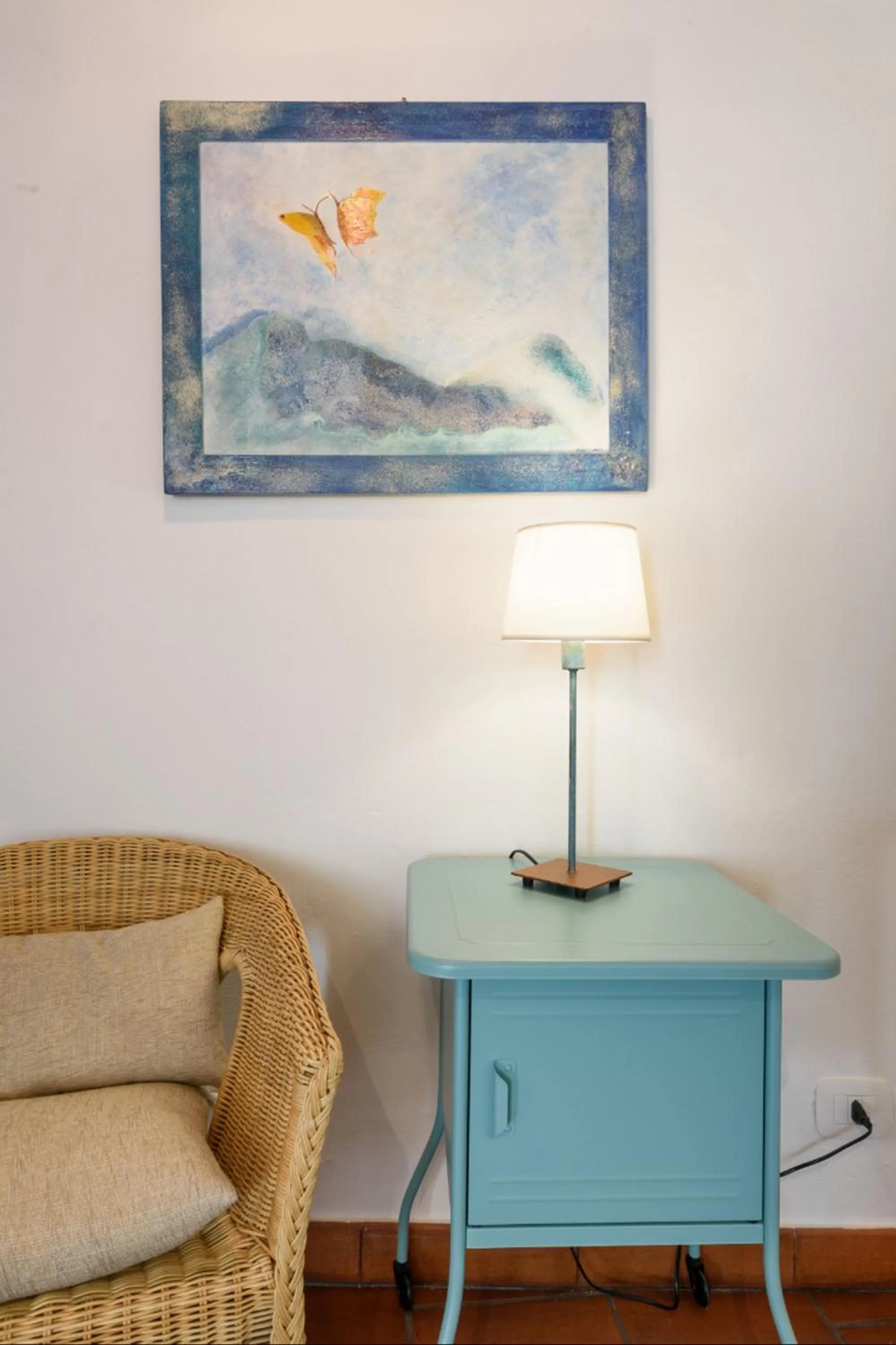 Seating area in Piazza Paradiso Accommodation