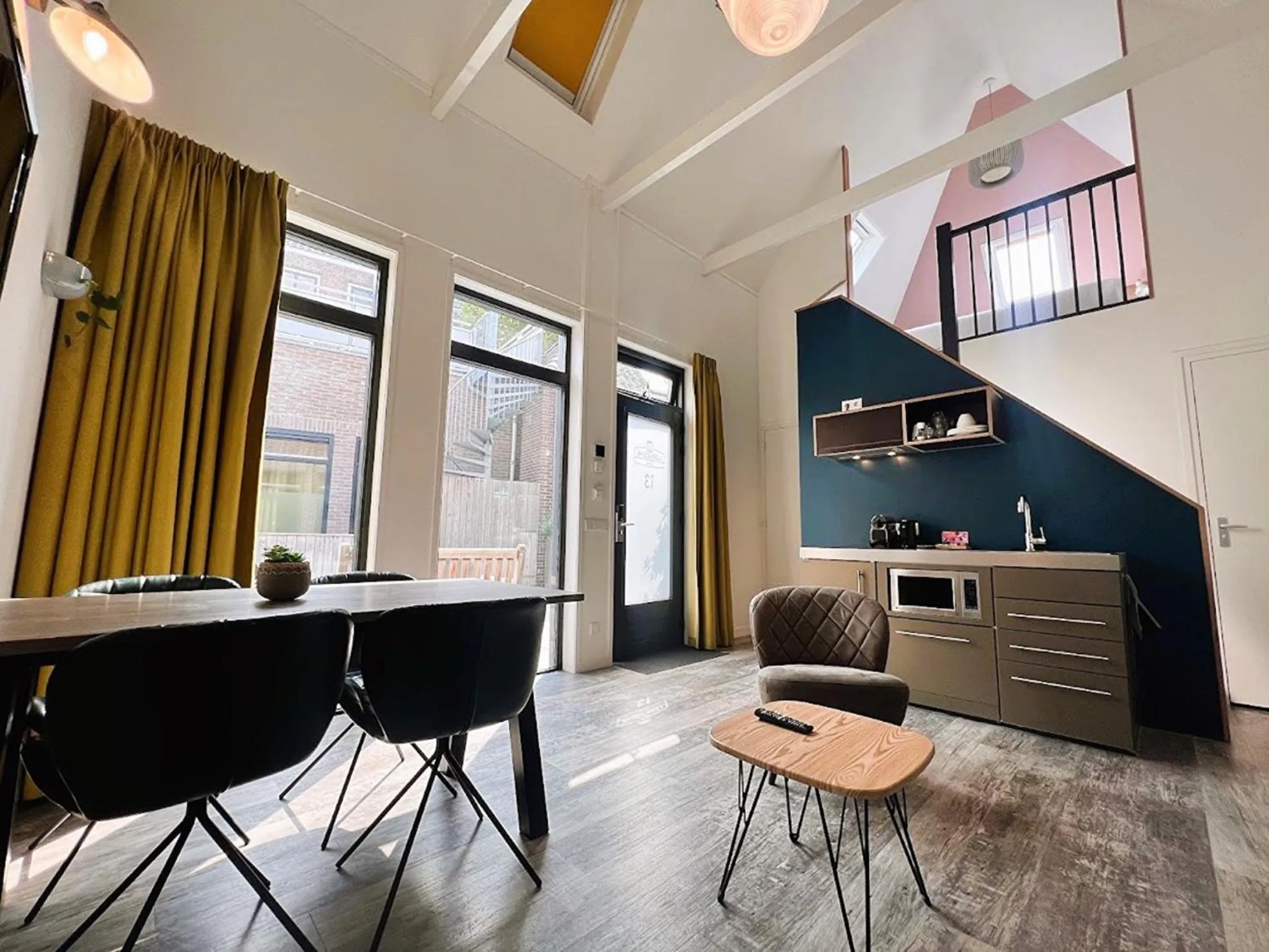 Kitchen or kitchenette in Hotel Loskade 45