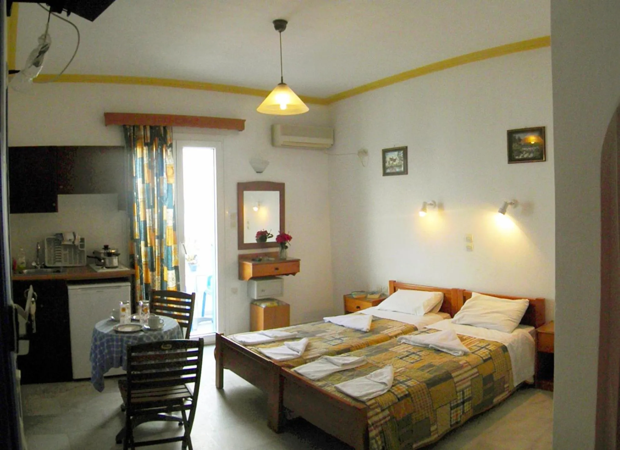 Bed in Studios Rea Sun