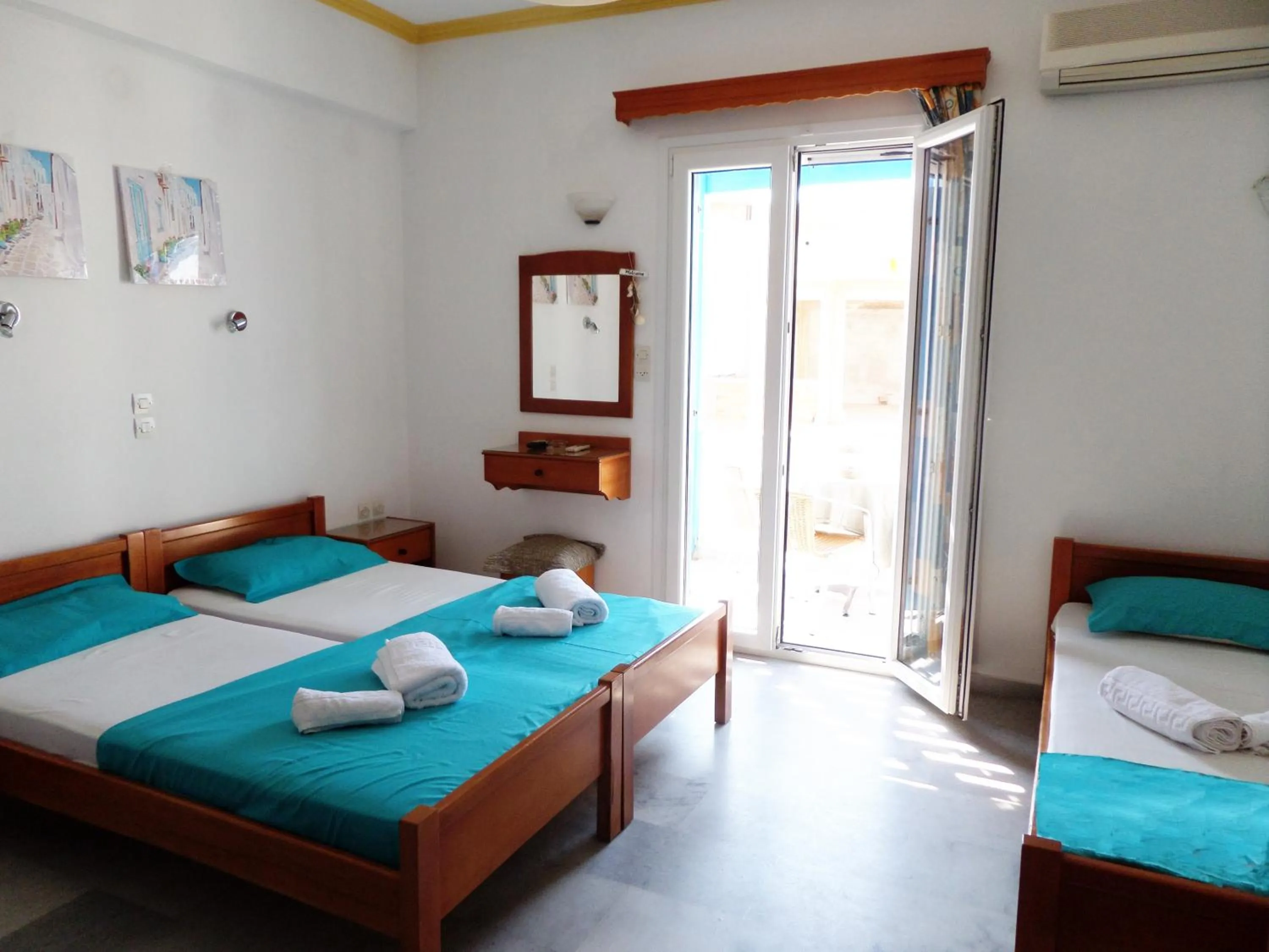 Bed in Studios Rea Sun