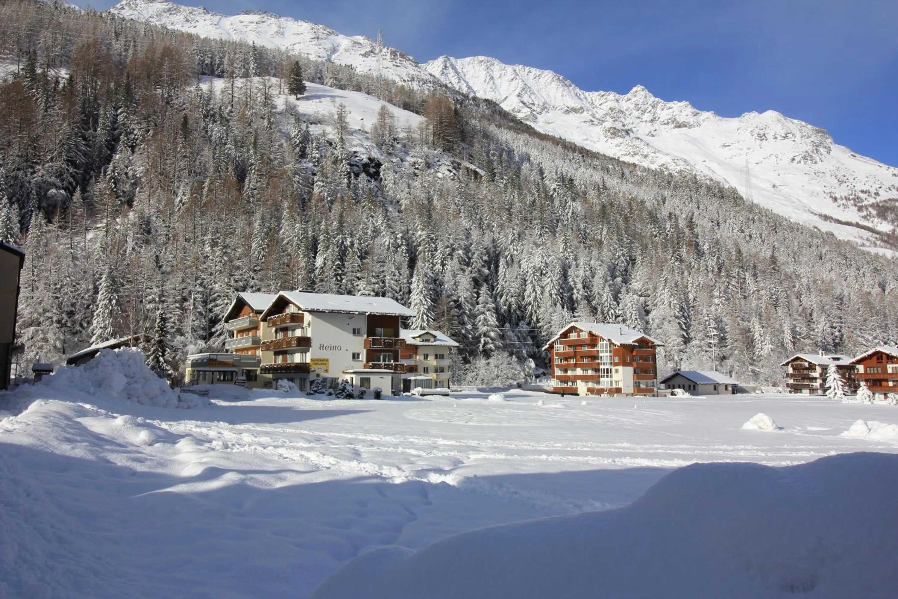 Property building in Pension Heino