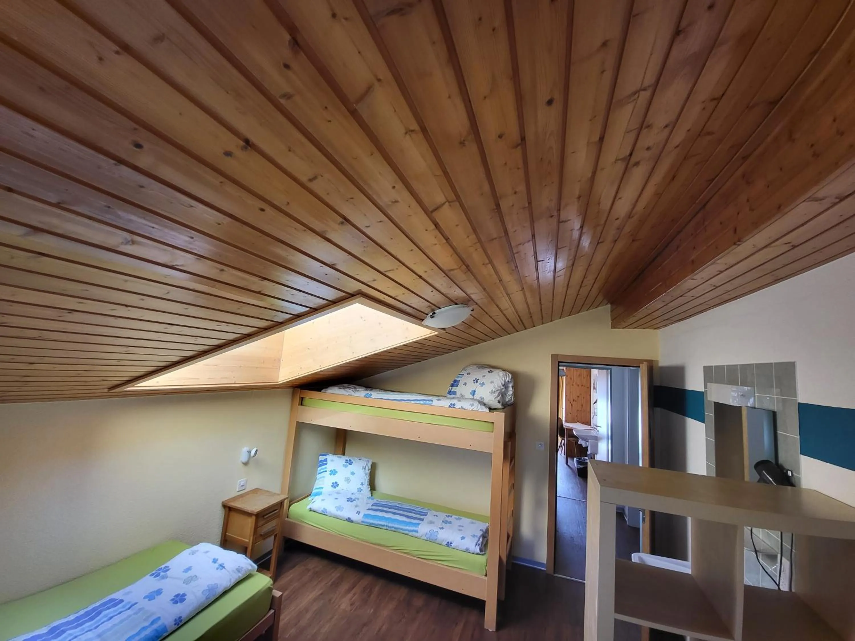 Bed in Pension Heino