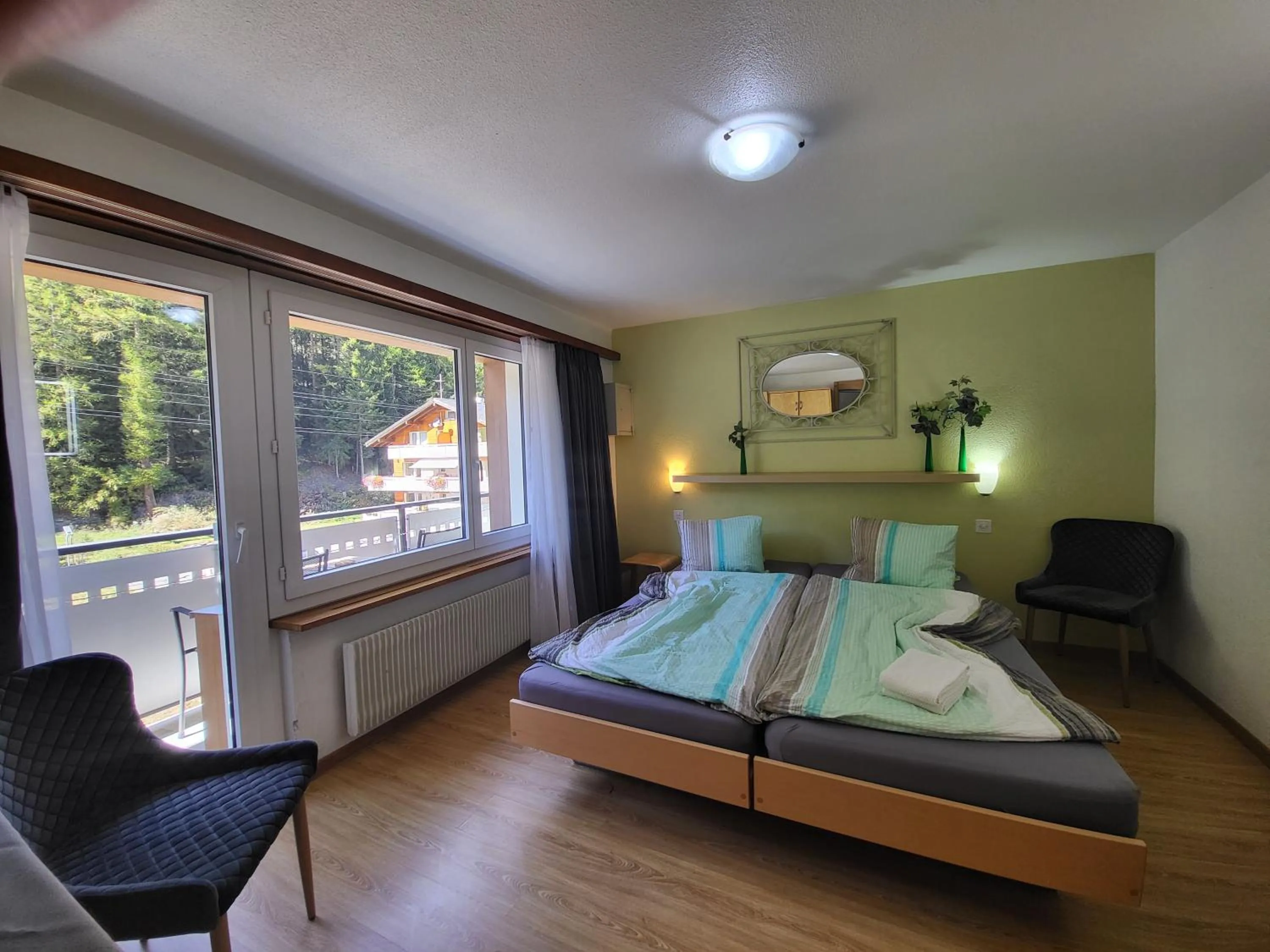 Bed in Pension Heino